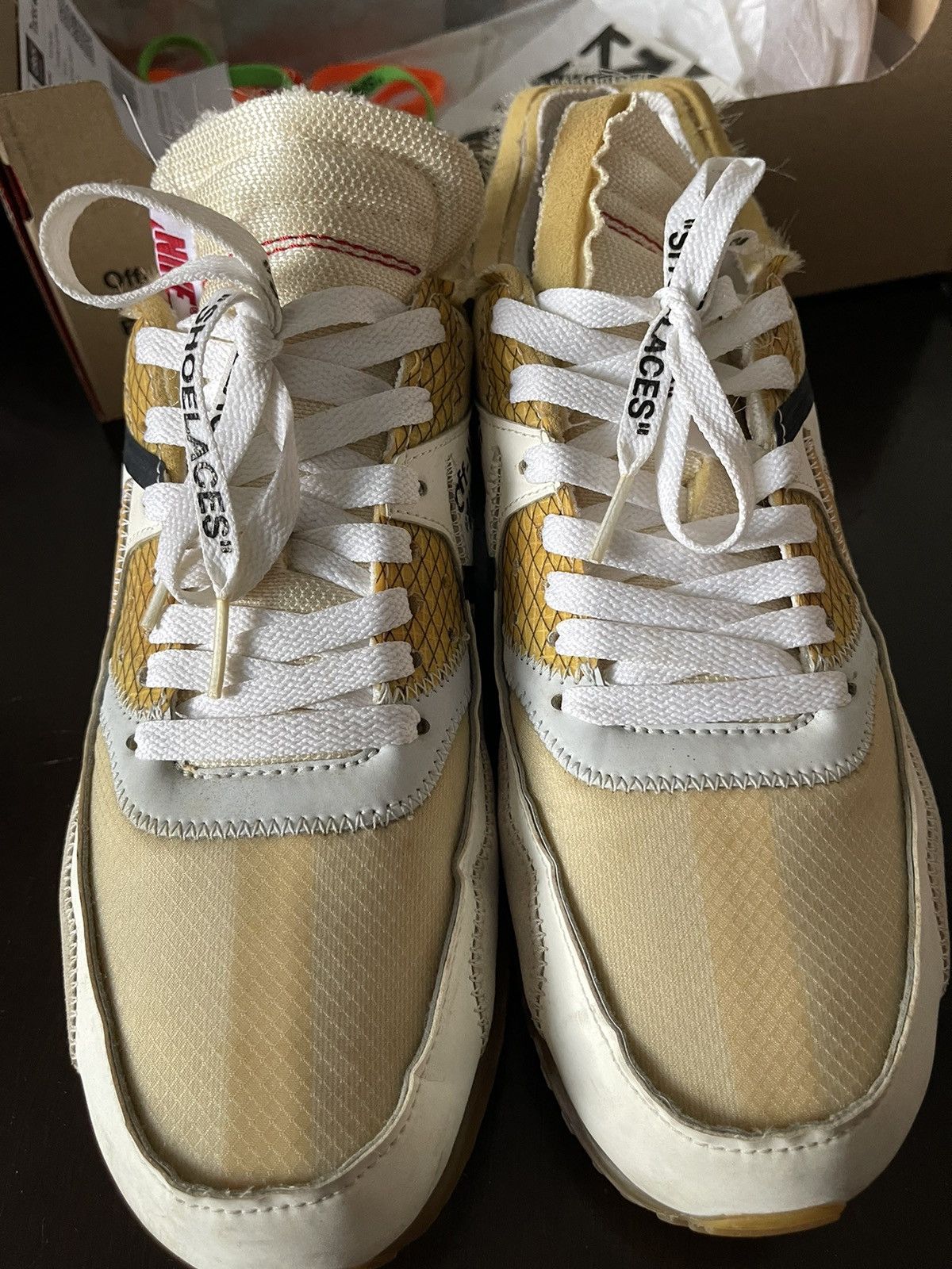 Nike × Off-White The 10 Nike Air Max 90 Off White Size US 10.5 / EU 43-44 - 5 Thumbnail