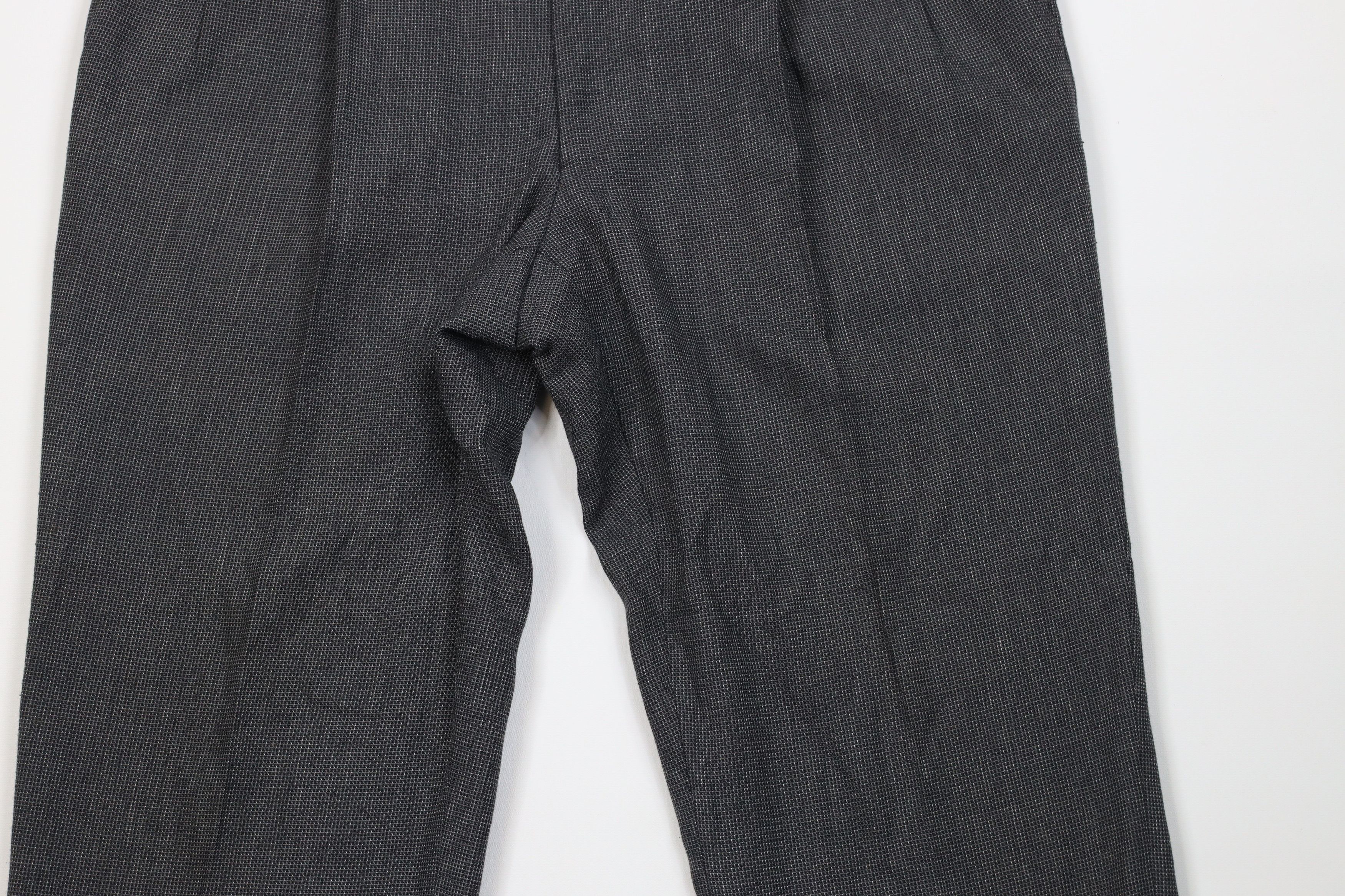 Vintage Vintage 90s Streetwear Knit Wide Leg Chino Pants Gray USA Size US 40 / EU 56 - 3 Thumbnail