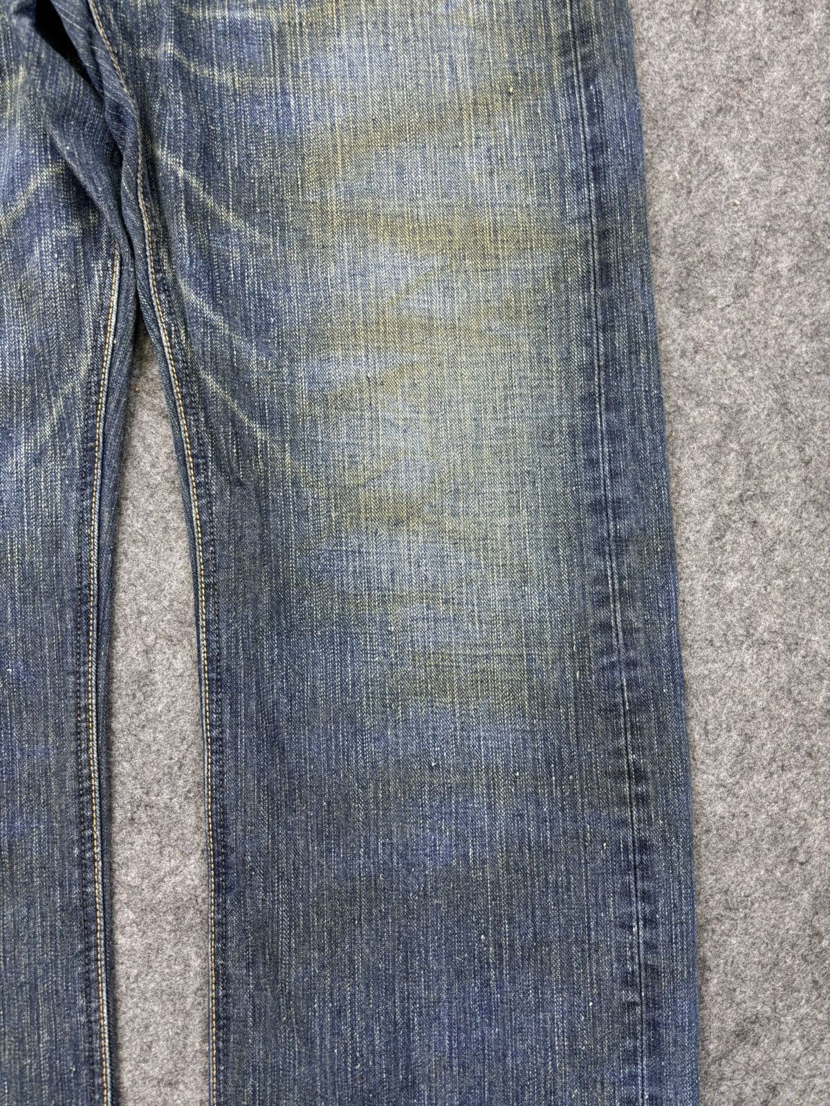 Lee 💥90s Style💥Lee Insane Fades Relaxed Denim F937 Size US 35 - 5 Thumbnail