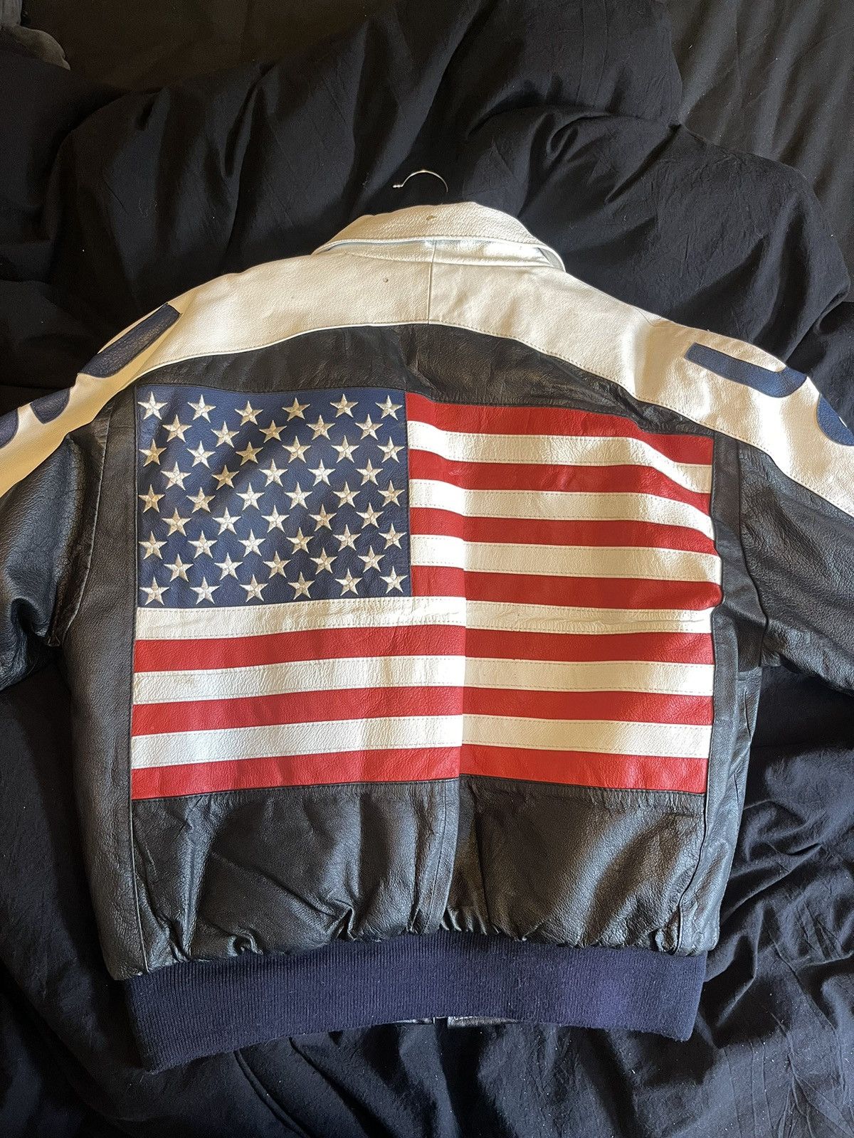 Michael Hoban USA LEATHER JACKET Size US L / EU 52-54 / 3 - 3 Thumbnail