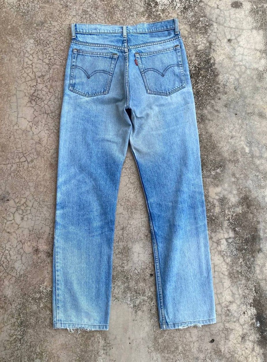 Levi's × Vintage VINTAGE LEVIS 1990S STONEWASH DENIM BJ07-11 Size US 28 / EU 44 - 6 Thumbnail