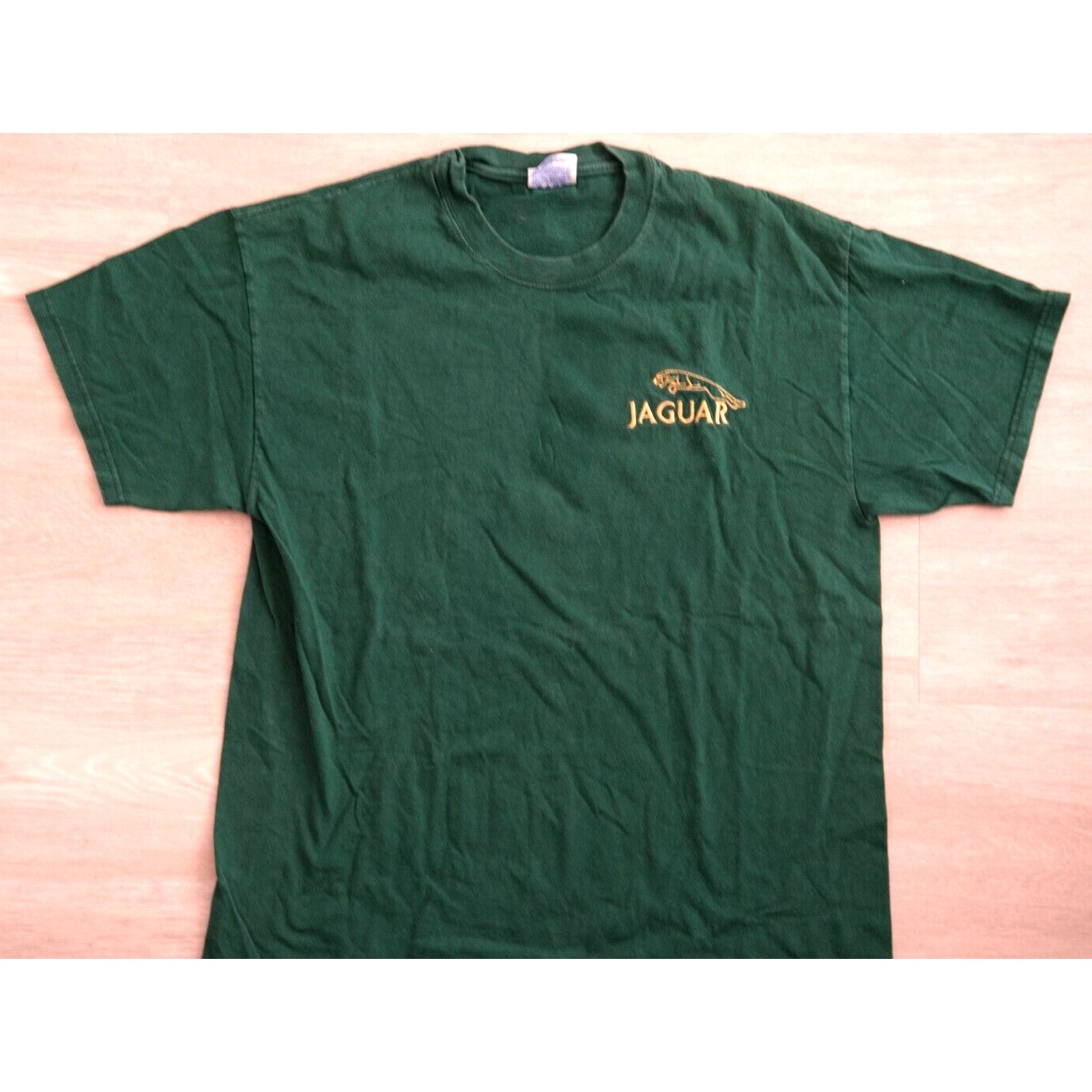 Hanes Vintage 90s Hanes Beefy-T Jaguar T-Shirt Mens L Automotive Size US L / EU 52-54 / 3 - 2 Thumbnail