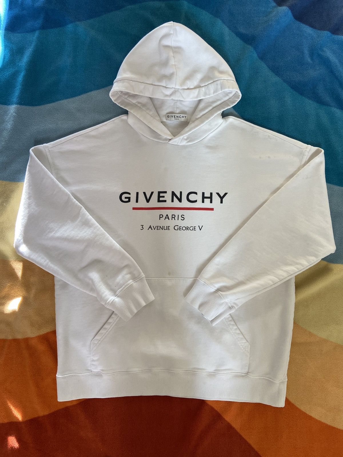 Givenchy Paris 3 avenue Hoodie Size US XL / EU 56 / 4 - 1 Thumbnail