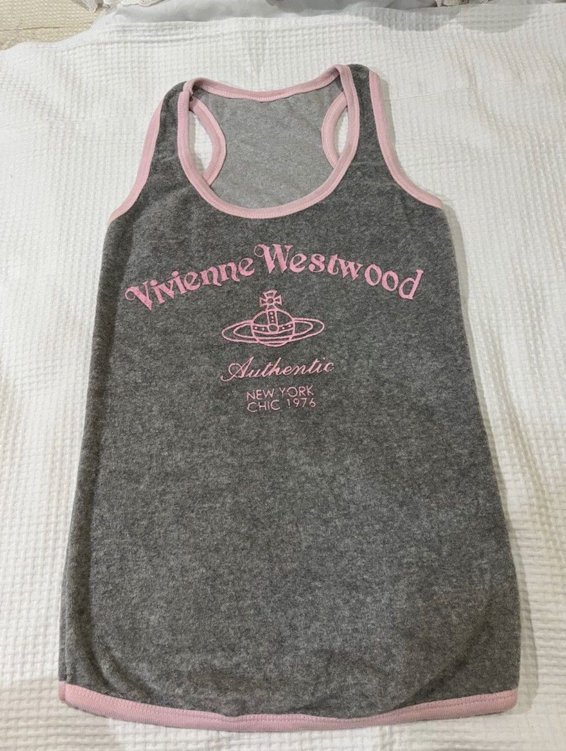 Japanese Brand Tank top vivienne logo missing tag Size M / US 6-8 / IT 42-44 - 1 Thumbnail