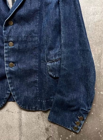 Christopher Nemeth NEMETH Curved-Sleeve Denim Jacket Size US S / EU 44-46 / 1 - 5 Thumbnail