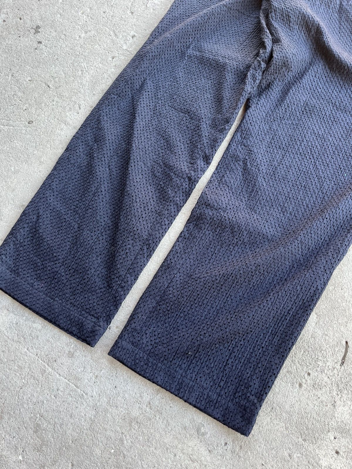 Blue Blue Japan × Japanese Brand Blue Blue Japan Japanese Mesh Mail Trousers Pants Size US 32 / EU 48 - 12 Thumbnail