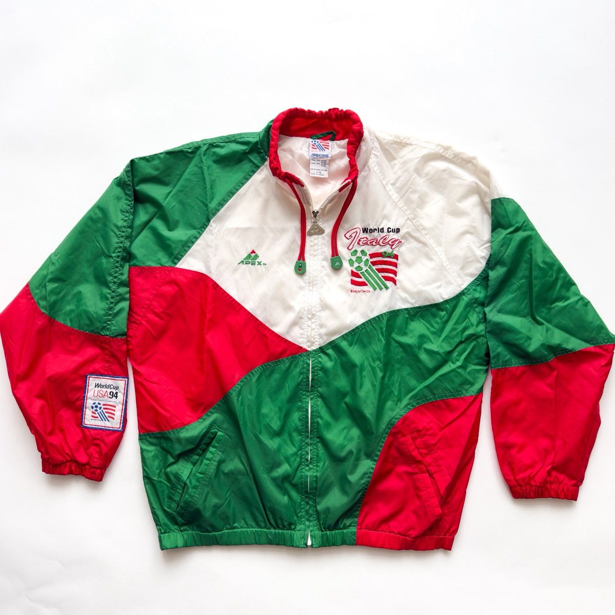 Apex One Vintage World Cup USA ‘94 | ITALY | L | Men’s Soccer Jacket Size US L / EU 52-54 / 3 - 1 Thumbnail