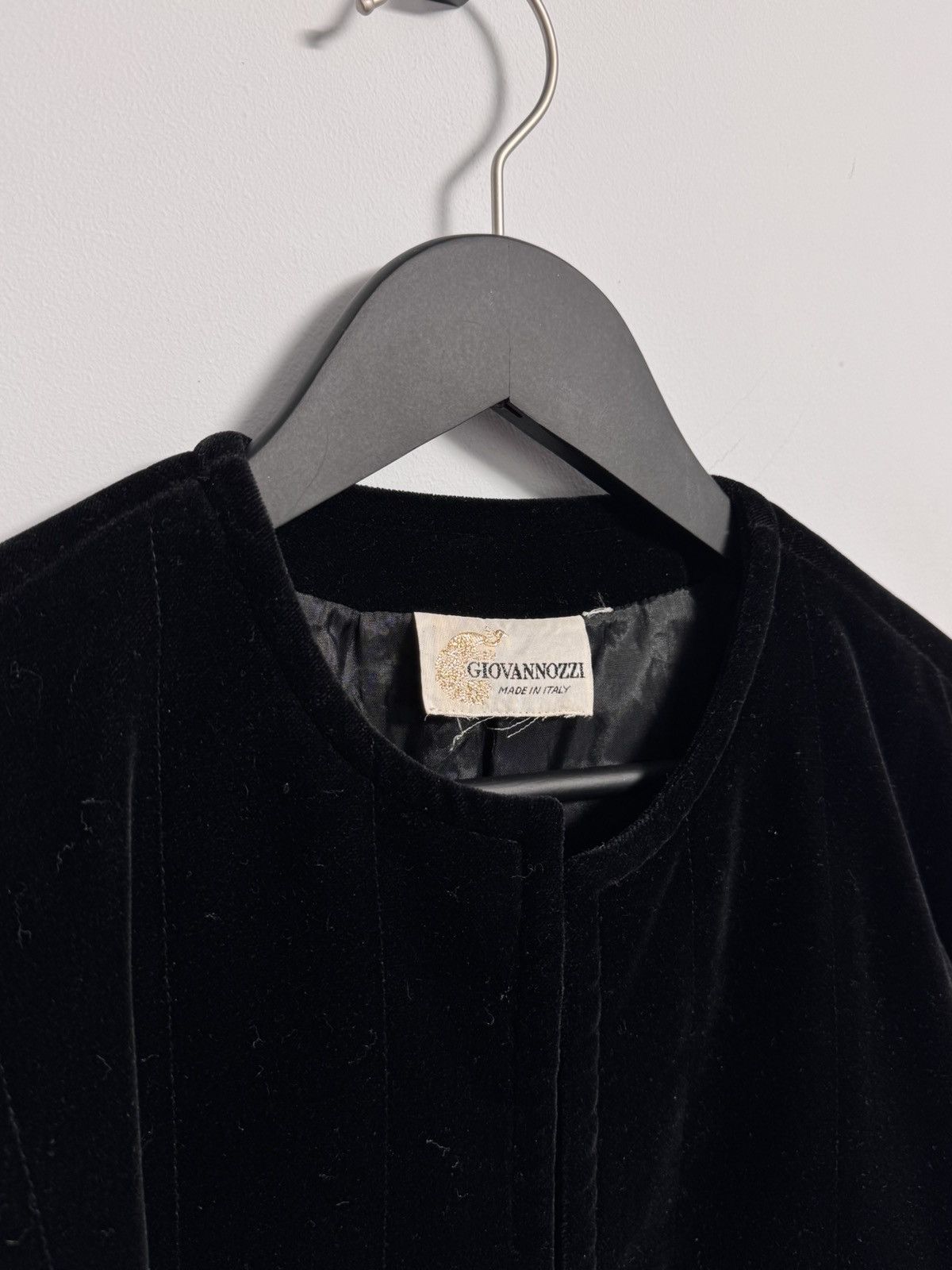 Designer × Japanese Brand Giovannozzi Velvet Women’s Blazer Jacket Size M / US 6-8 / IT 42-44 - 5 Thumbnail