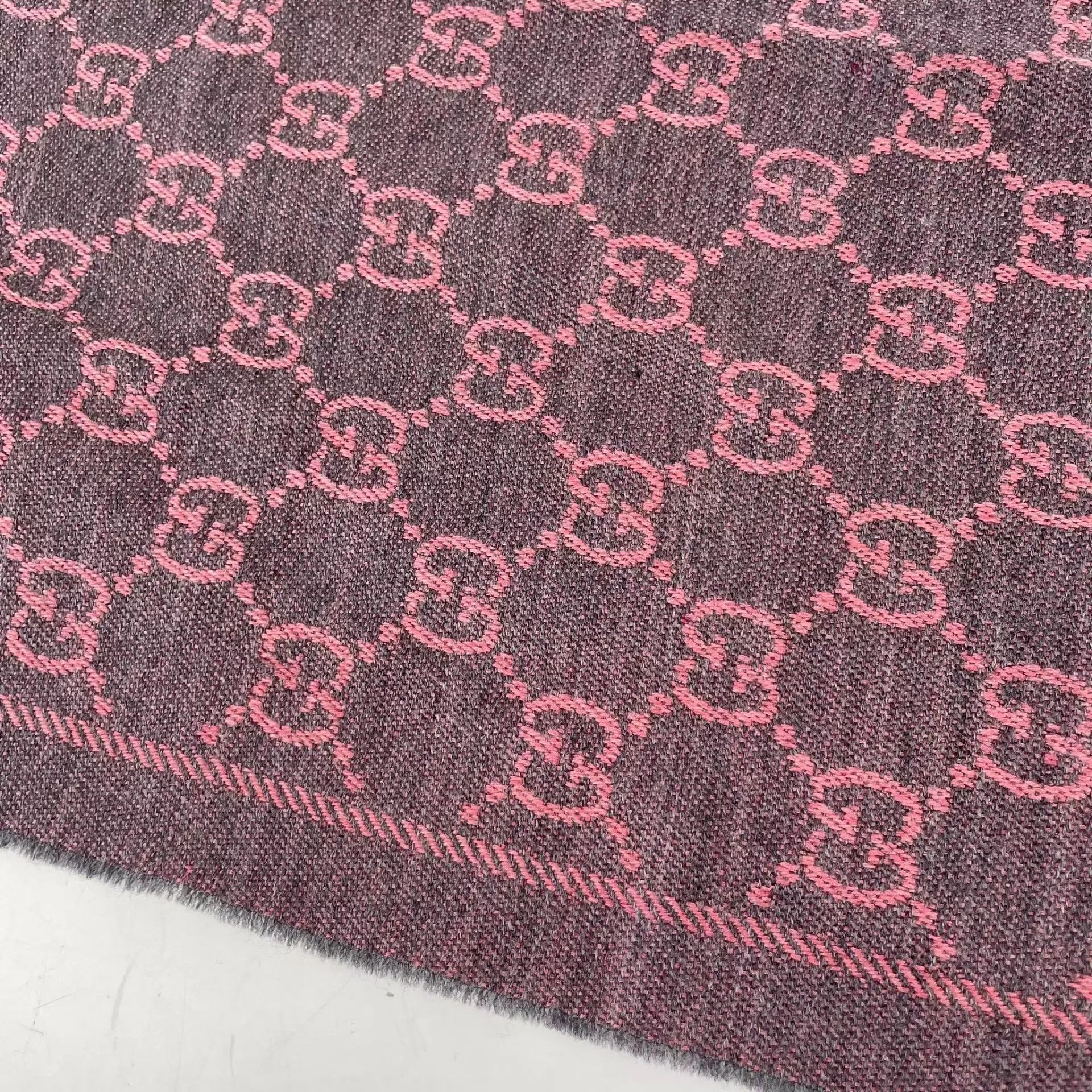 Gucci Gucci All-Over Print Wool Scarf Size ONE SIZE - 6 Thumbnail