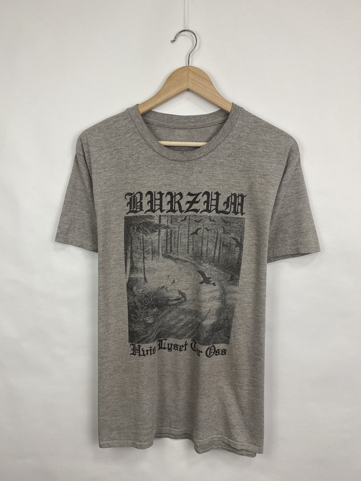 Band Tees Vintage Burzum Ragnarok Hvis Lyset Tar Oss T-Shirts Retro Size US M / EU 48-50 / 2 - 3 Thumbnail