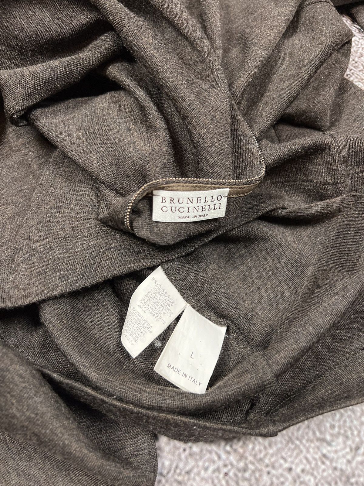 Brunello Cucinelli Designer‼️ Brunello Cucinelli Wool glitter v-neck sweater Size S / US 4 / IT 40 - 8 Thumbnail