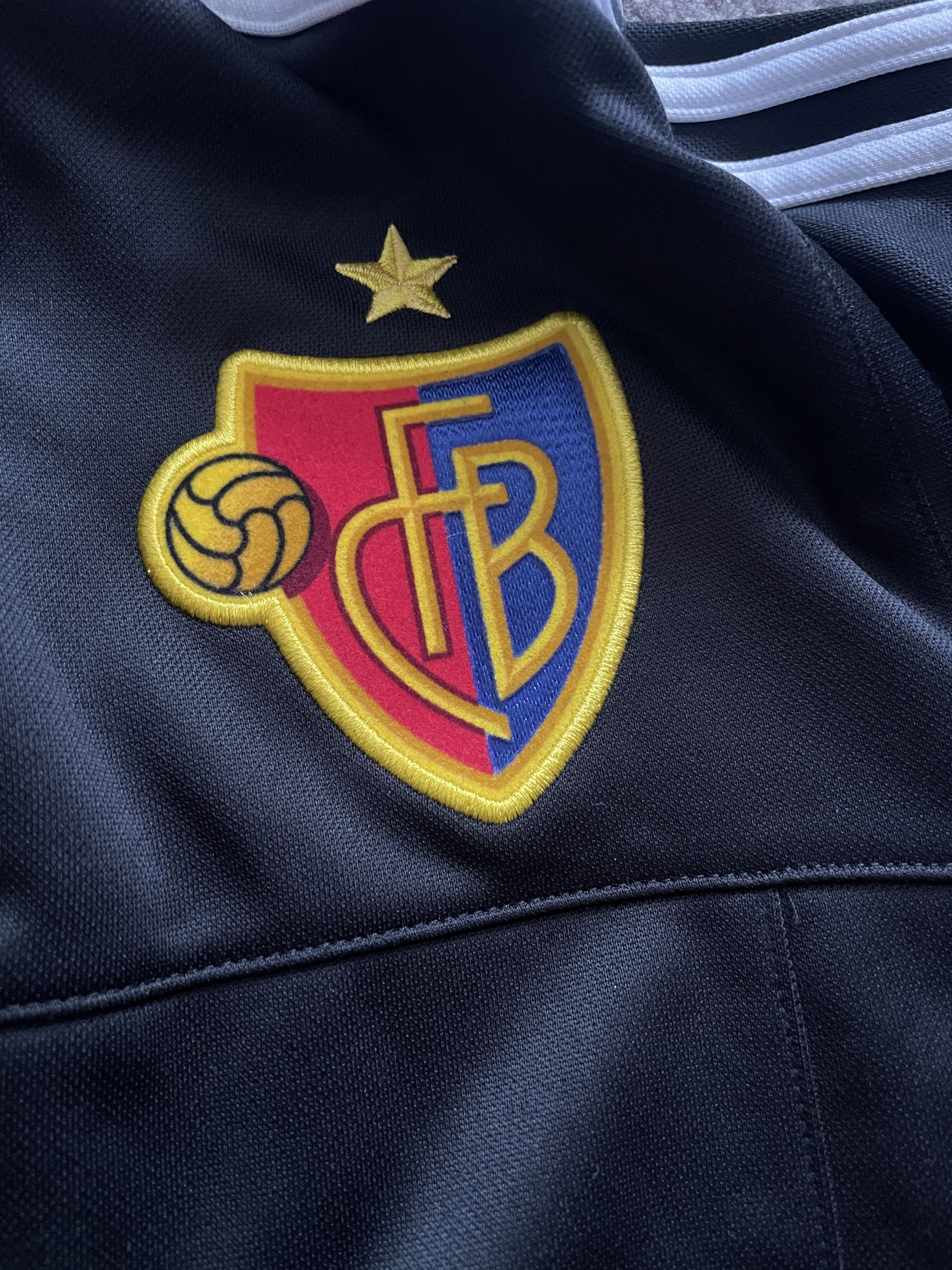 Adidas 2015 2016 FC Basel Anthem Jacket Full Zip Soccer Football Size US M / EU 48-50 / 2 - 5 Thumbnail