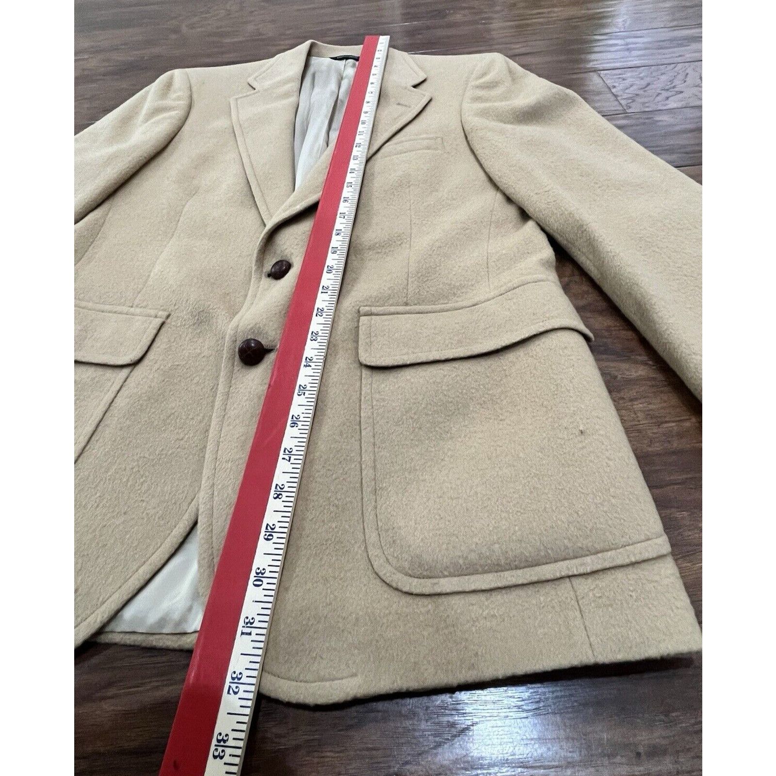 Chaps Chaps Ralph Lauren Scottish Camel Hair Sport Coat Blazer M-L Size US L / EU 52-54 / 3 - 8 Thumbnail