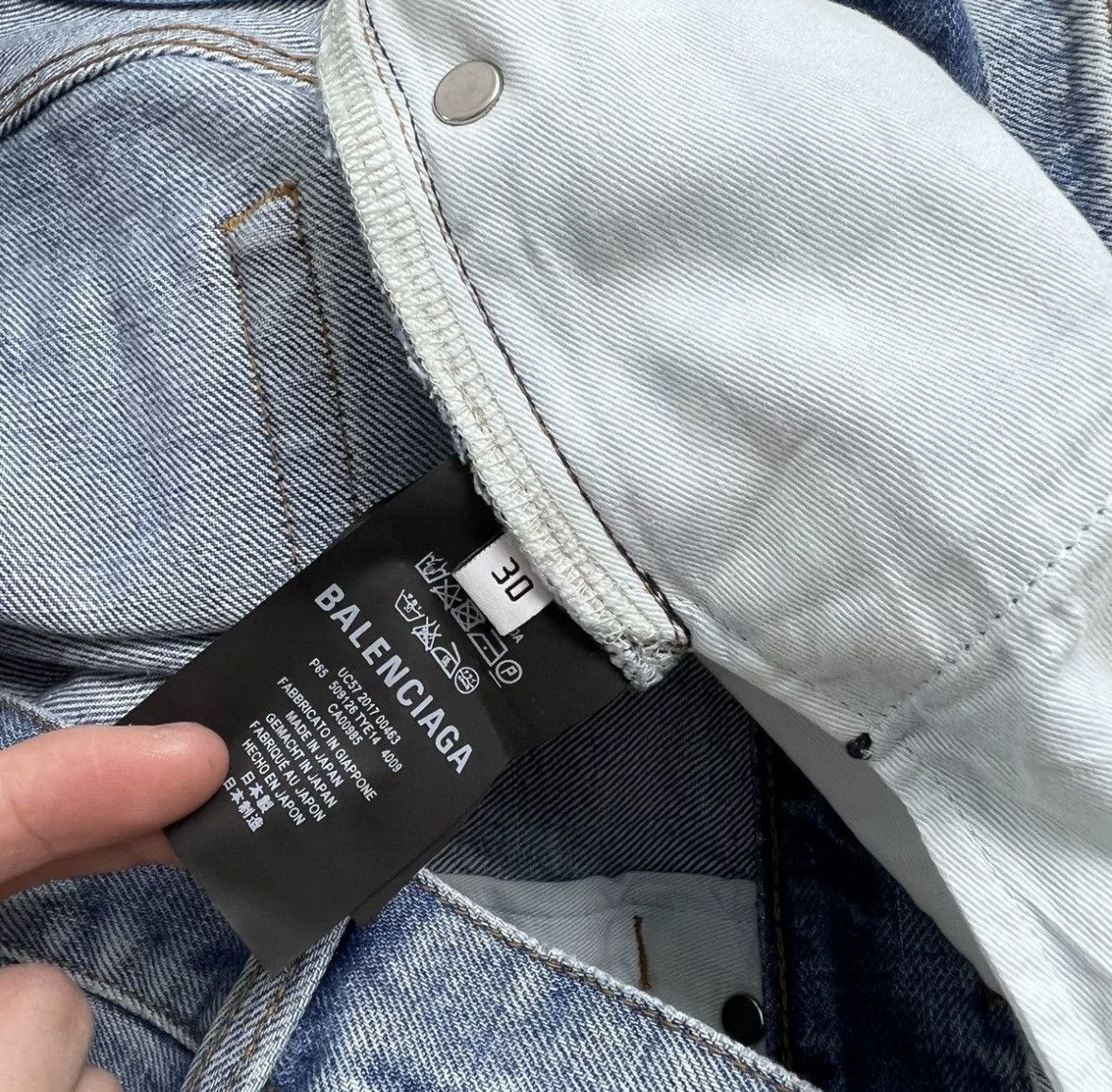 Balenciaga Balenciaga 18ss jeans Size US 30 / EU 46 - 4 Thumbnail