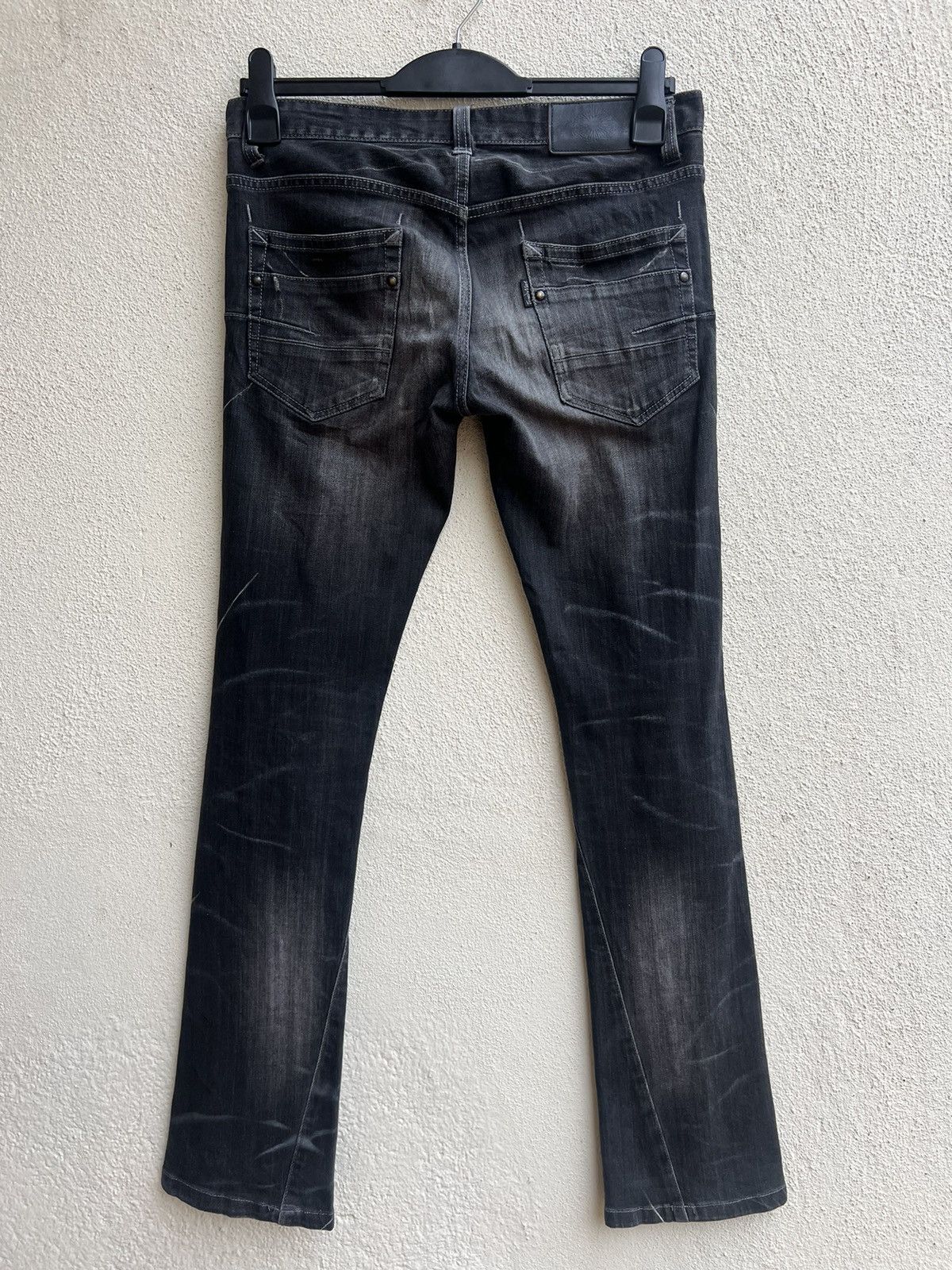 Tornado Mart Vintage Tornado Mart Distressed Stretch Denim Flare Jeans Size US 30 / EU 46 - 14 Thumbnail