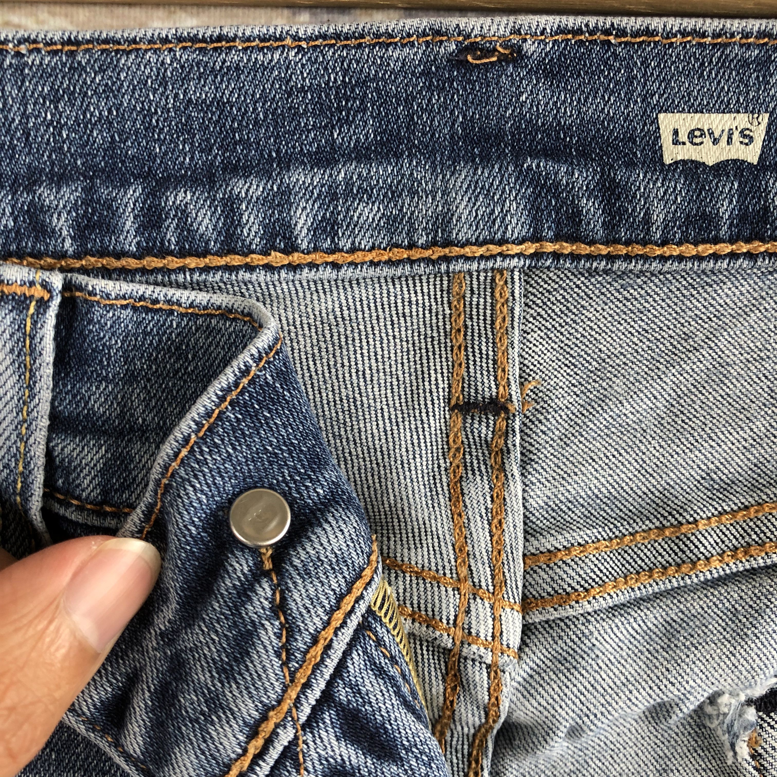 Levi's Vintage Y2K LVC Levis Faded Jeans Levi's 511 Skinny Denim Size US 34 / EU 50 - 7 Thumbnail