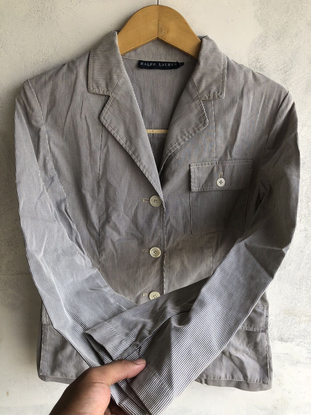 Polo Ralph Lauren × Ralph Lauren × Vintage Vintage Polo Ralph Lauren Blazer Jacket Size M / US 6-8 / IT 42-44 - 3 Thumbnail