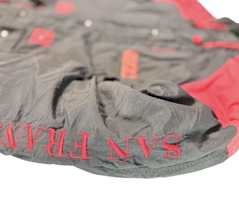 NFL VTG 1990s San Francisco 49ers Hooded Puffer Coat NFL Mens XL Size US XL / EU 56 / 4 - 3 Thumbnail