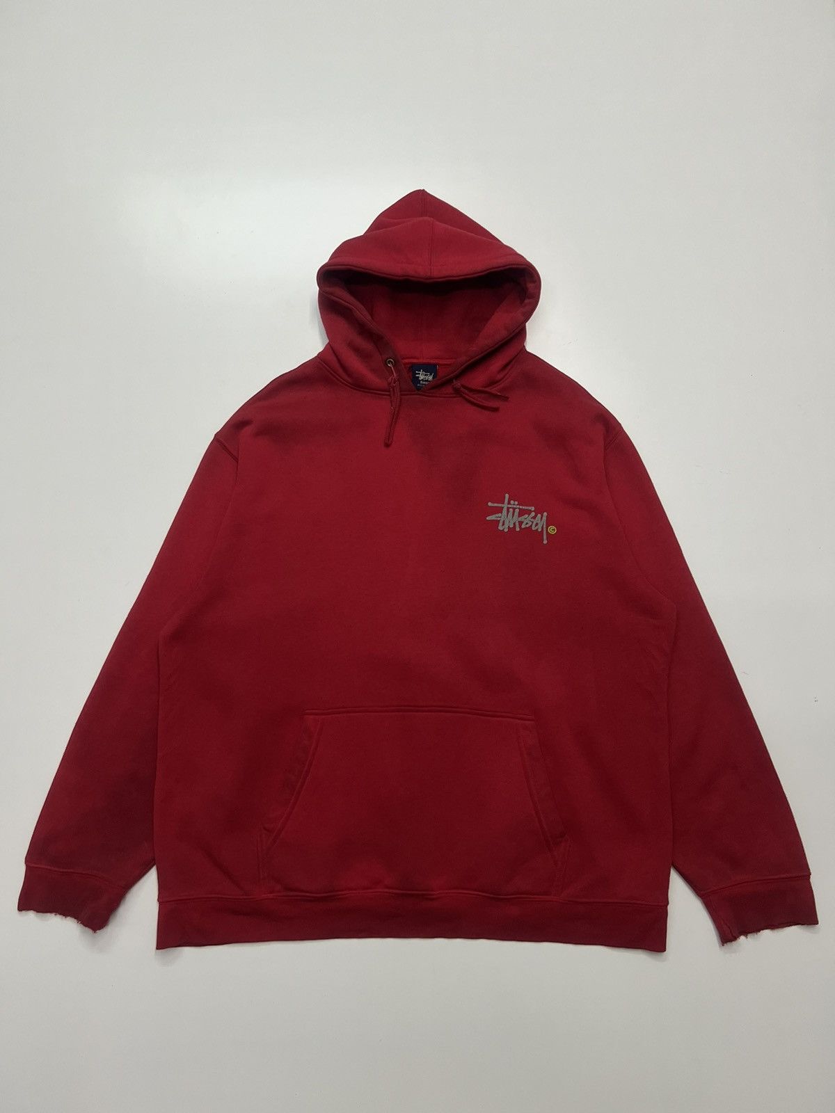 Other VINTAGE STUSSY HOODIE BIG LOGO Size US XL / EU 56 / 4 - 2 Thumbnail