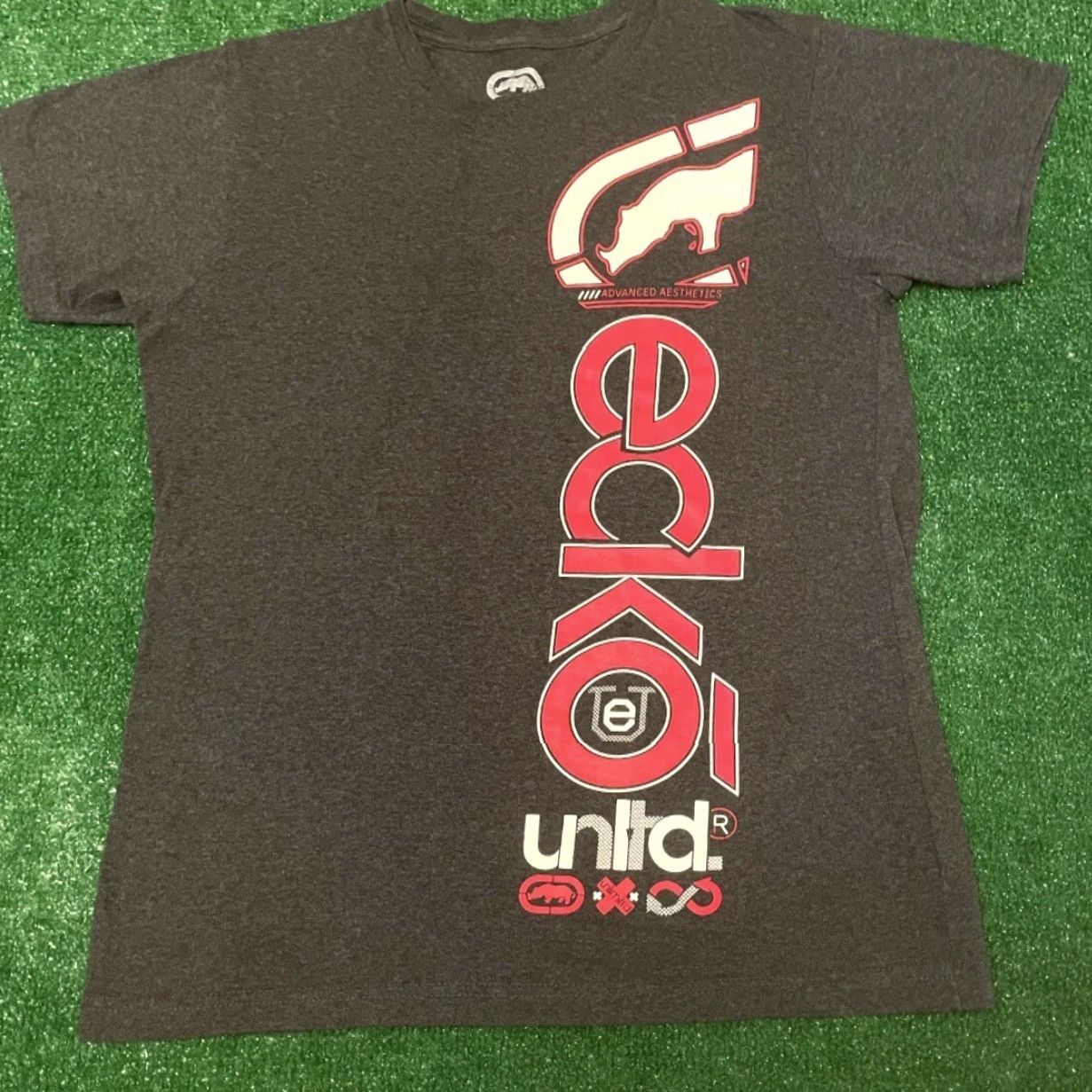 Ecko Unltd. VINTAGE Ecko Unltd Shirt Mens M Grunge Hip Hop Punk Y2k Skater Logo 90s Gray Short Sleeve Size US M / EU 48-50 / 2 - 3 Thumbnail