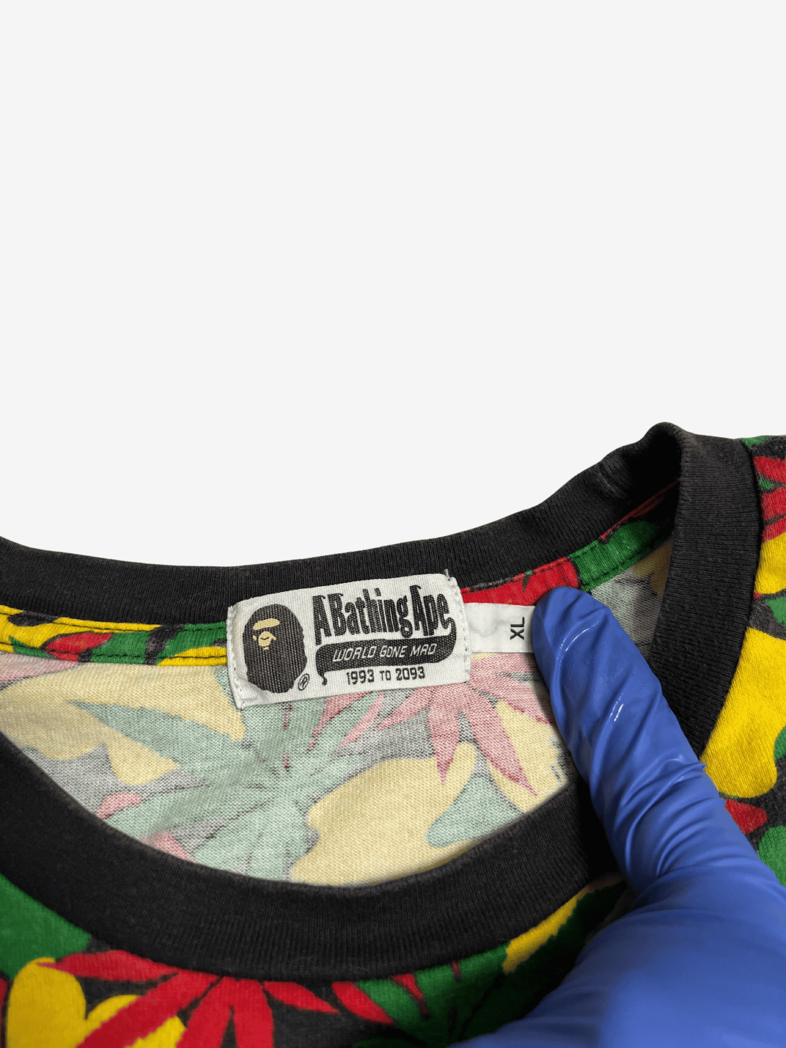 Bape A Bathing Ape x Snoop Lion Camo Reincarnated T-Shirt Size US XL / EU 56 / 4 - 4 Thumbnail