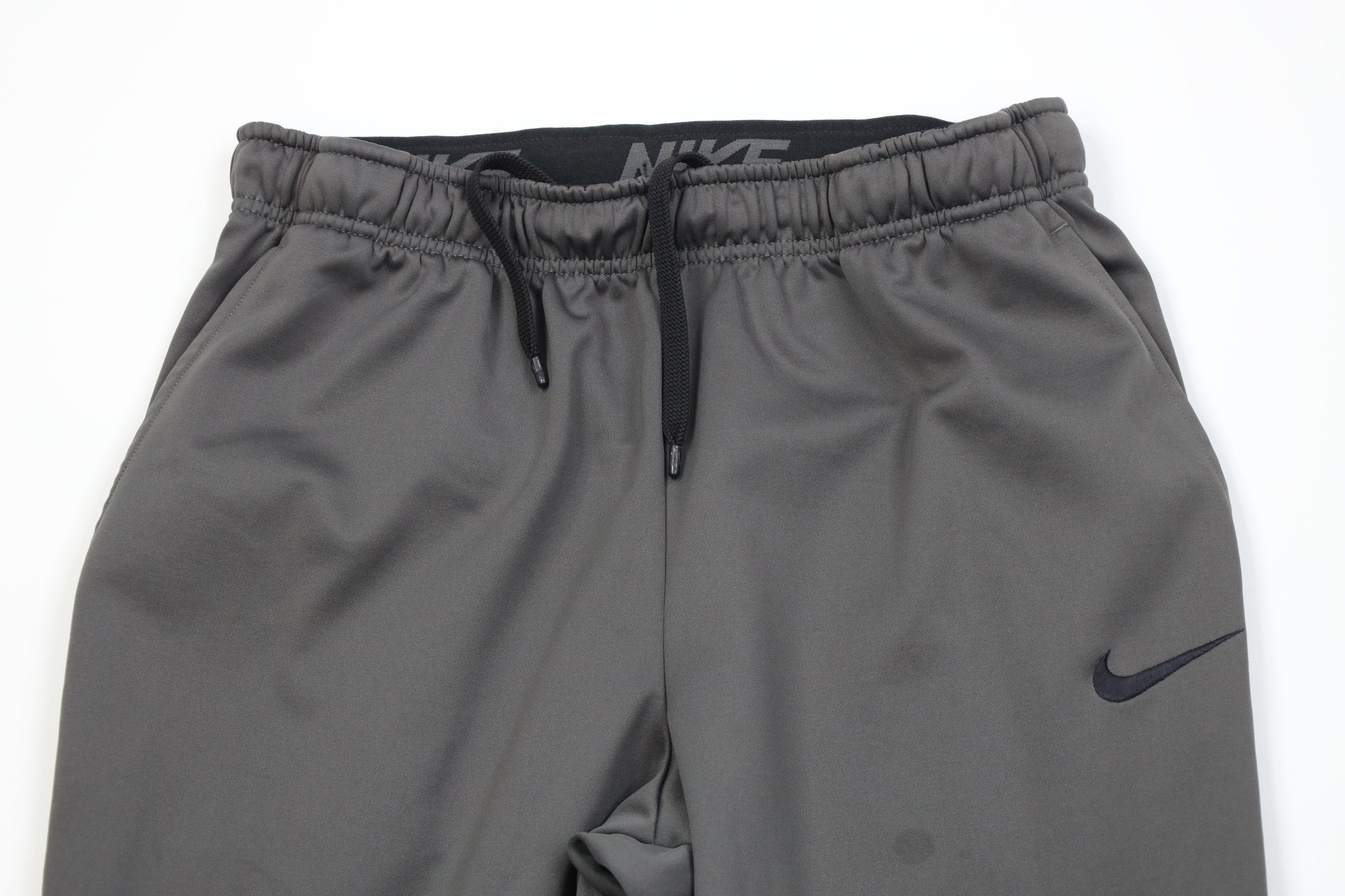 Nike Vintage Y2K Nike Mini Swoosh Fleece Lined Sweatpants Gray Size US 38 / EU 54 - 2 Thumbnail