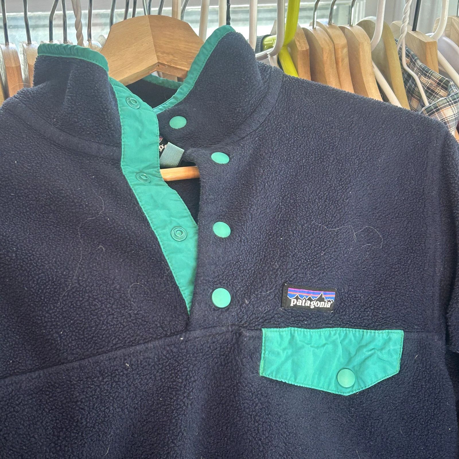Patagonia Patagonia Synchilla Snap Fleece Blue & Teal Small Size US S / EU 44-46 / 1 - 2 Thumbnail