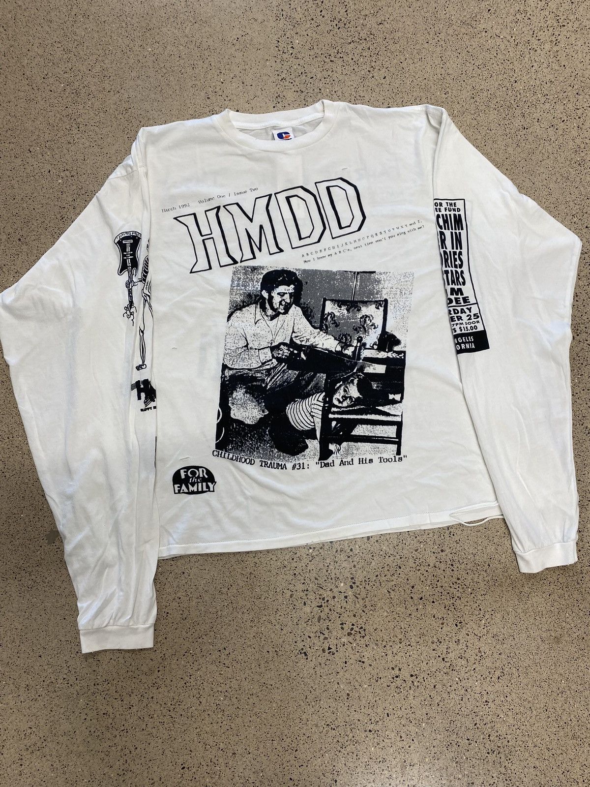 HMDD 💀HMDD Fanzine Longsleeve💀 Size US L / EU 52-54 / 3 - 1 Thumbnail
