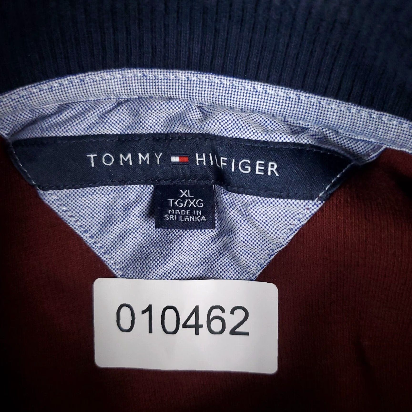 Tommy Hilfiger Tommy Hilfiger Mens Red Quarter Zip Pullover Sweater Extra Large XL Size US XL / EU 56 / 4 - 8 Thumbnail