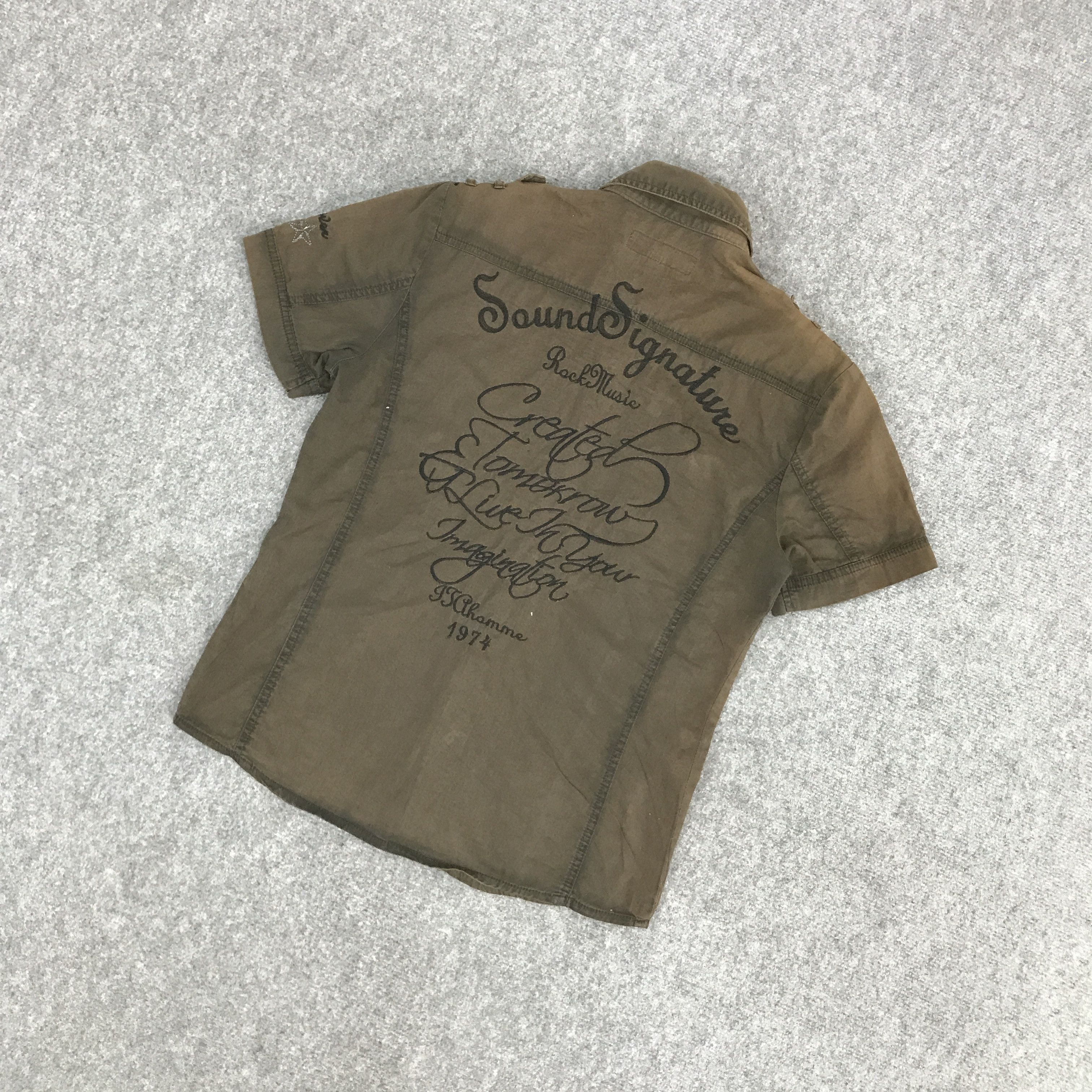 In The Attic × Japanese Brand IN THE ATTIC SNAP BUTTON RUSTY STYLE DESIGN SHIRTS Size US M / EU 48-50 / 2 - 6 Thumbnail