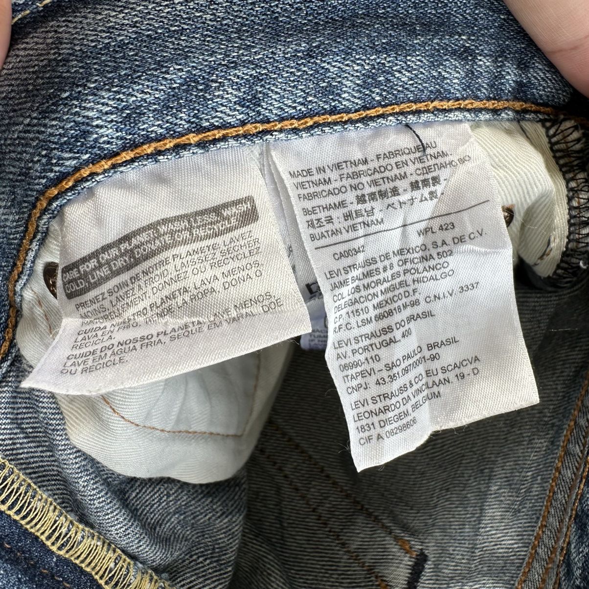 Levi's Vintage Levi’s 505 Faded Denim Jean Pant W30 Size US 30 / EU 46 - 6 Thumbnail