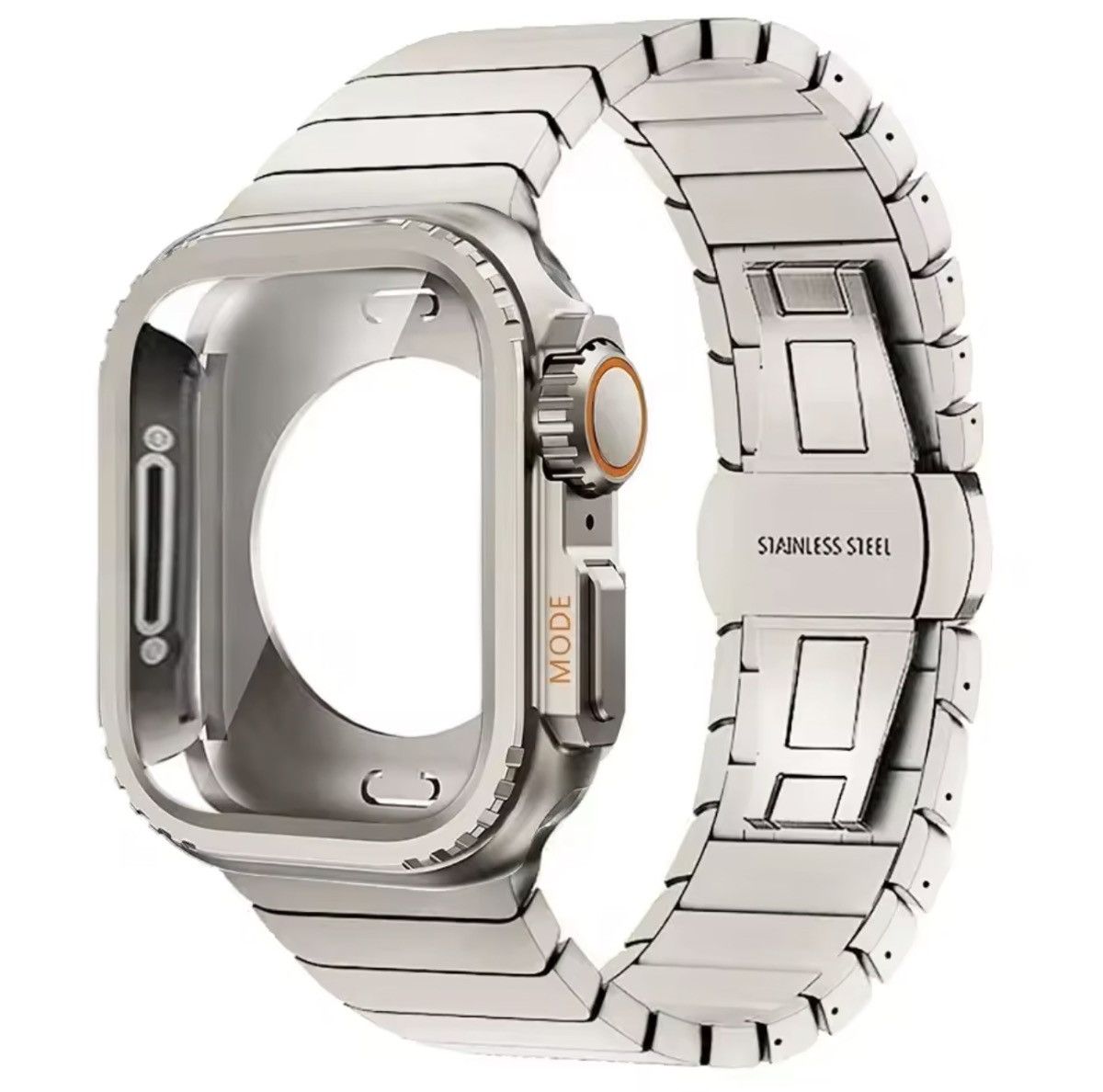 Titanium Color Stainless Steel Mod Kit for 49 mm 🍎Watch