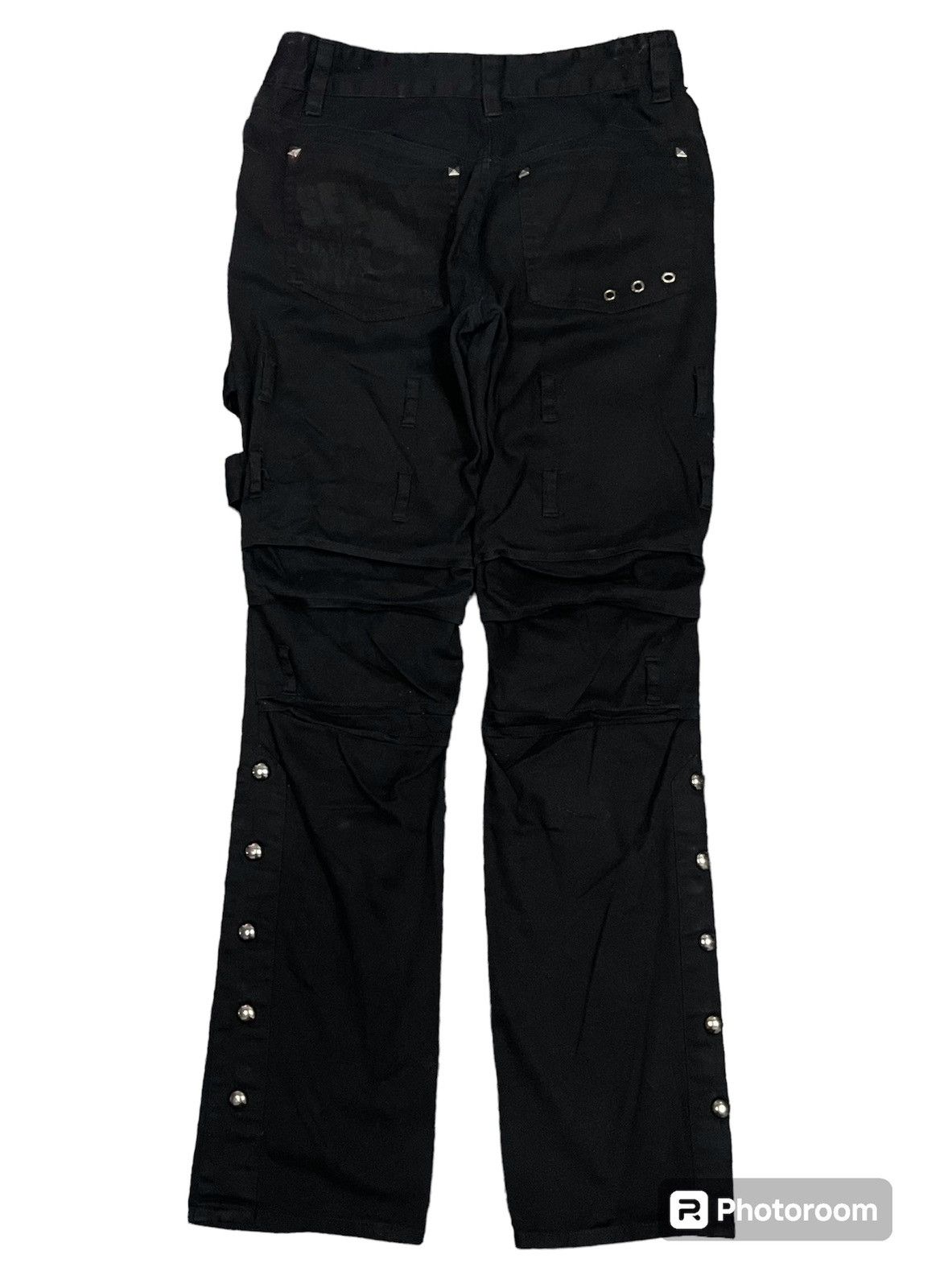 If Six Was Nine 2000s SEXPOT REVENGE BONDAGE PANT RARE DESIGN Size US 27 - 3 Thumbnail