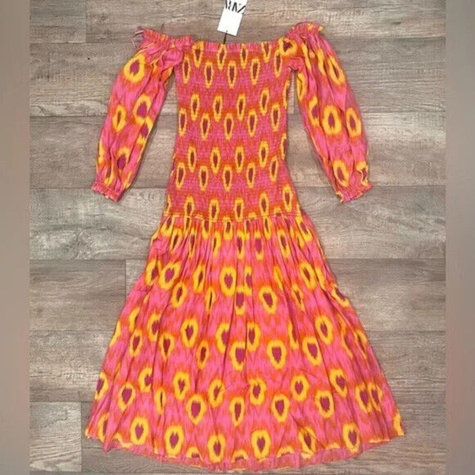 Zara ZARA BLOGGER FAVE!!! Long Dress with Balloon Sleeves NWT Size M / US 6-8 / IT 42-44 - 23 Thumbnail