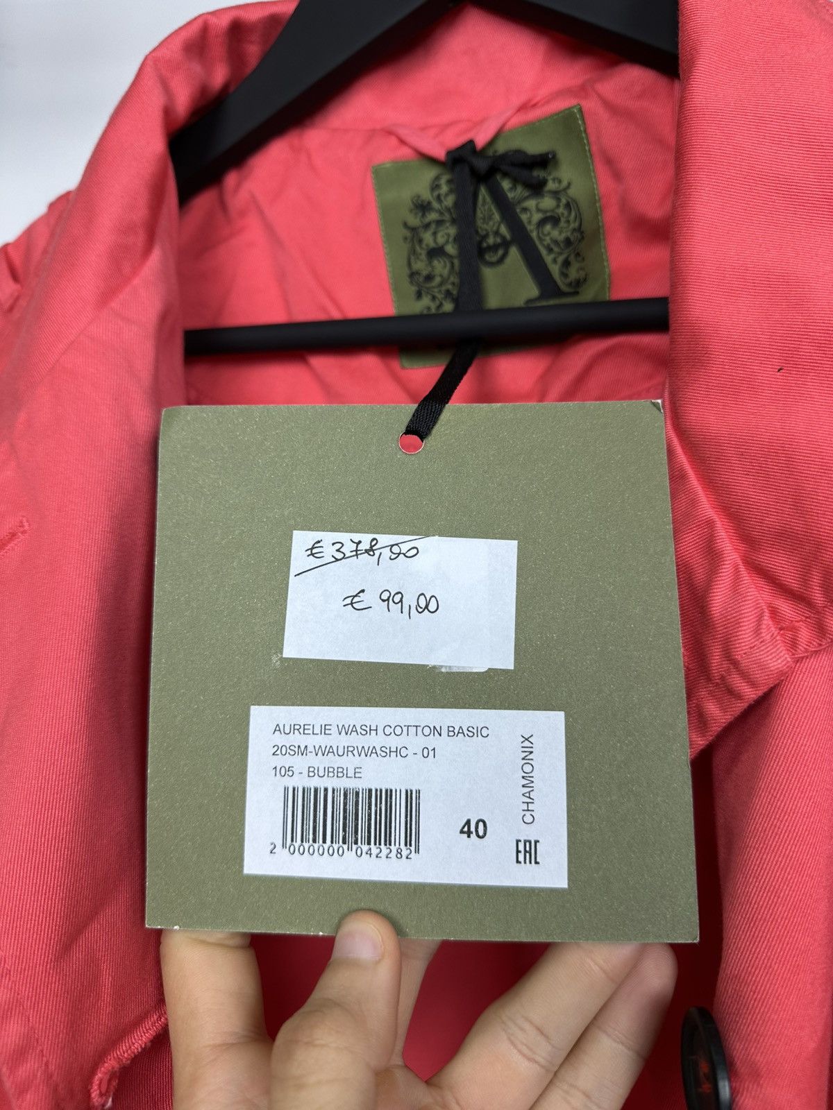 Other Alessandra Chamonix Aurelie Wash Cotton Basic Jacket 40 size Size S / US 4 / IT 40 - 15 Thumbnail