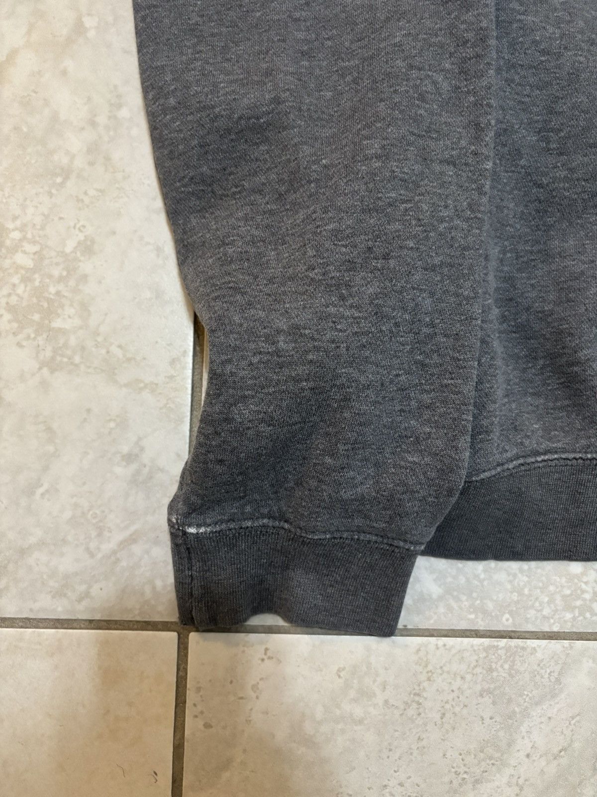 Nike × Vintage vintage 2000s grey nike mini swoosh chest hoodie Size US M / EU 48-50 / 2 - 11 Thumbnail