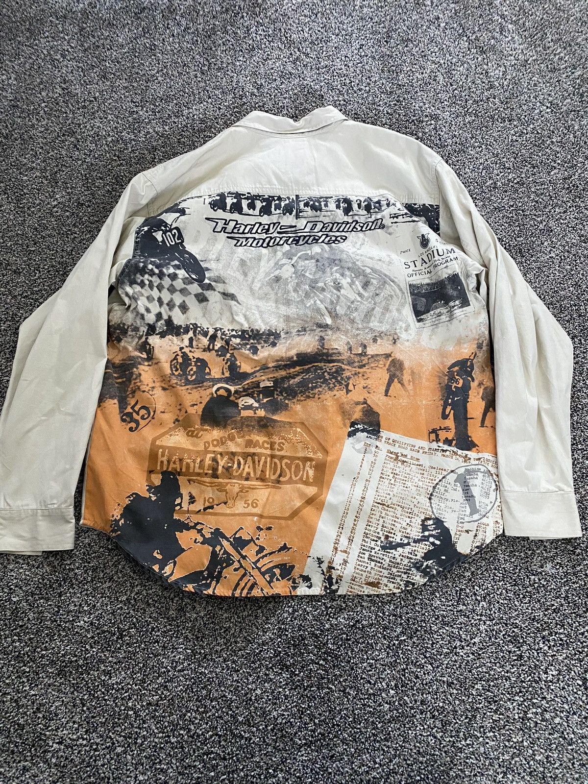 Harley Davidson Harley Davidson Long Sleeve Graphic Button Up Size US XL / EU 56 / 4 - 4 Thumbnail