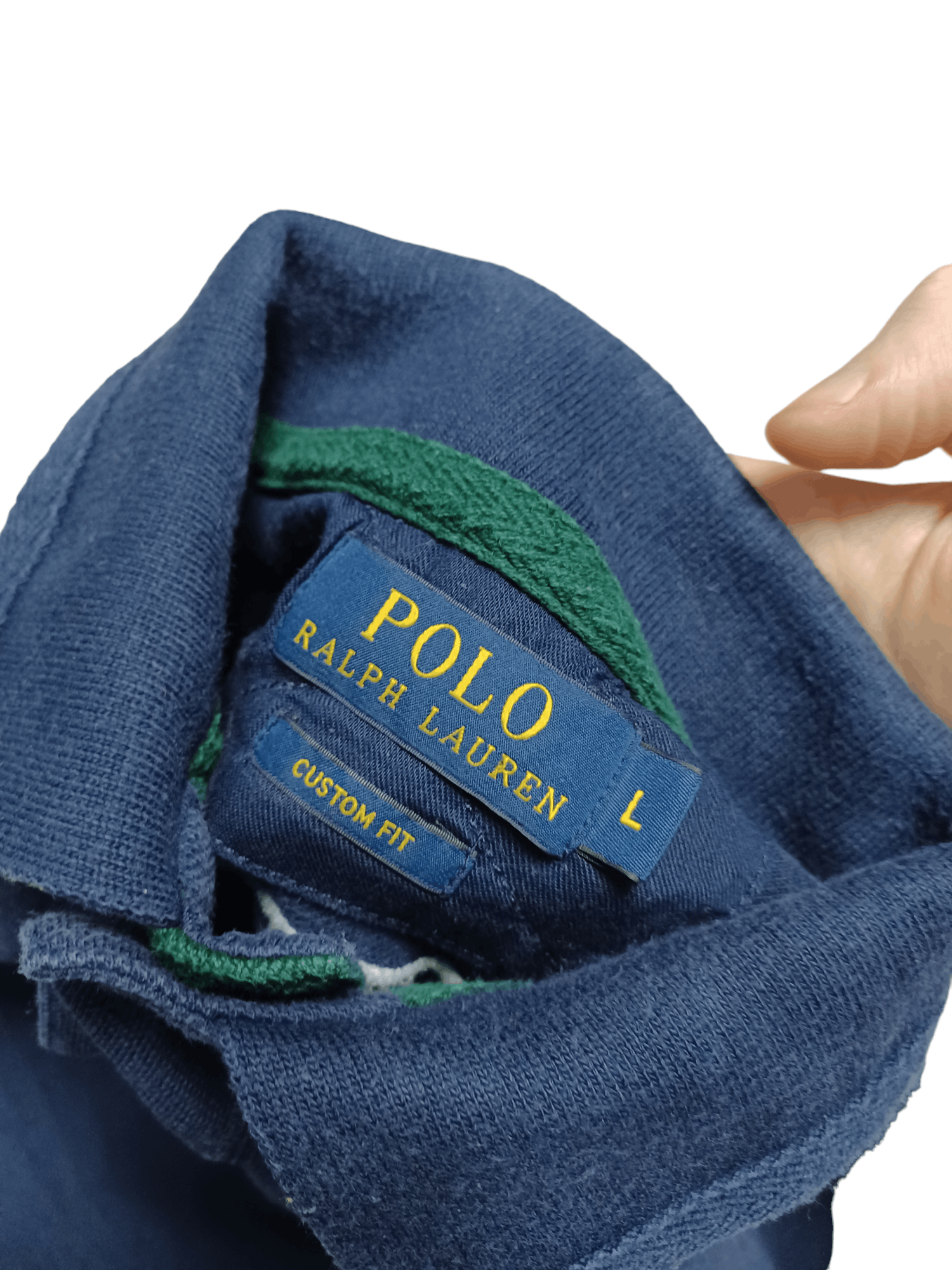 Polo Ralph Lauren POLO RALPH LAUREN VINTAGE EMBROIDERED LOGOS POLO SHIRT Size US L / EU 52-54 / 3 - 4 Thumbnail