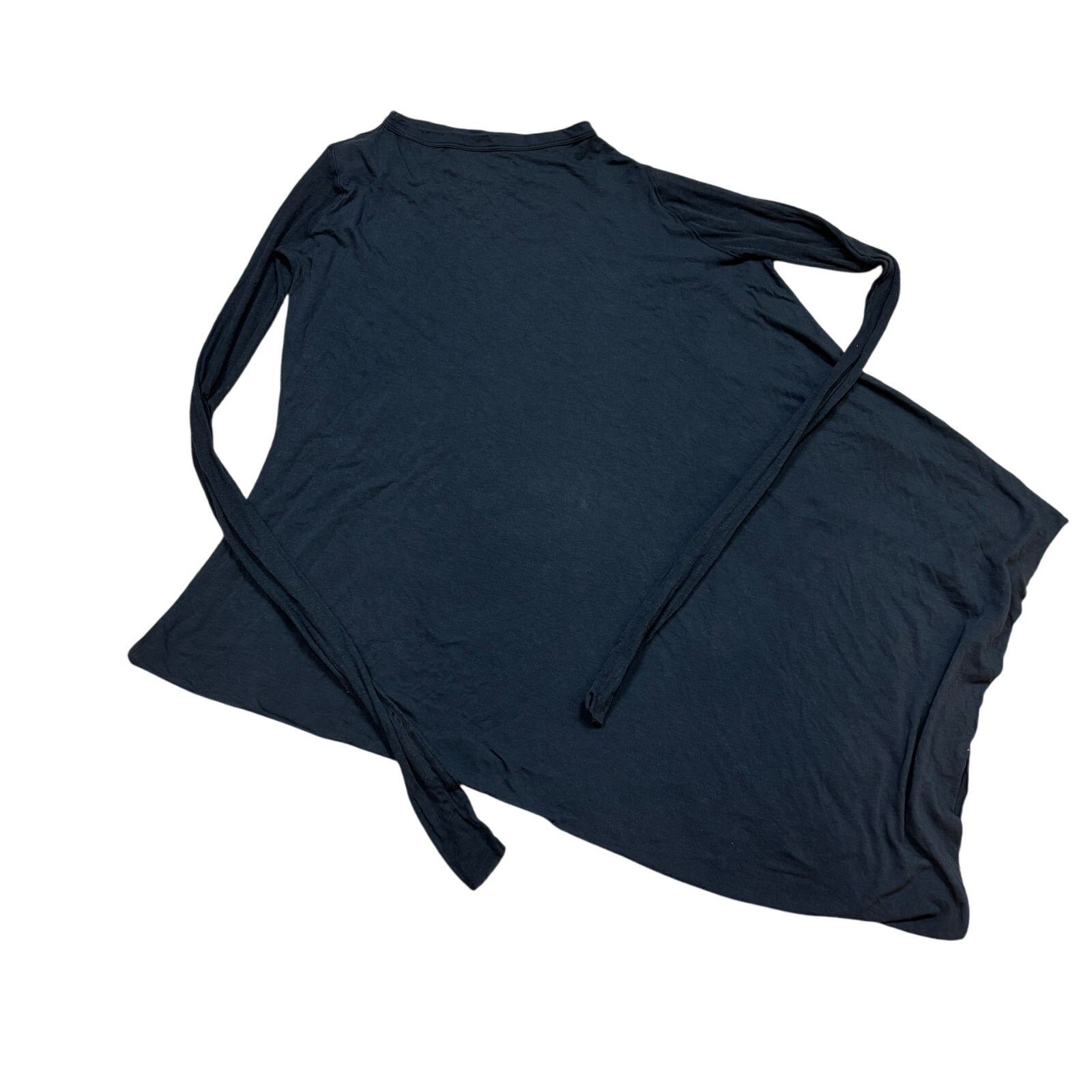 Rick Owens Lilies Rick Owens Lilies Long Sleeve Aymmetric Shirt Women's 8 Size M / US 6-8 / IT 42-44 - 1 Thumbnail