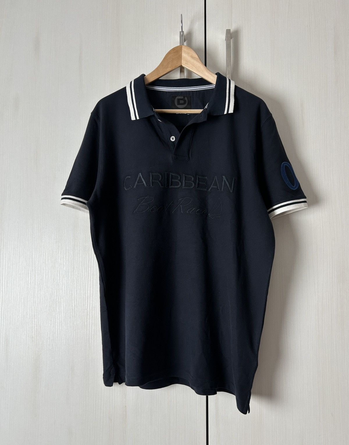 Other Brice Caribbean Boat Race blue polos shirts mens Size US L / EU 52-54 / 3 - 1 Thumbnail