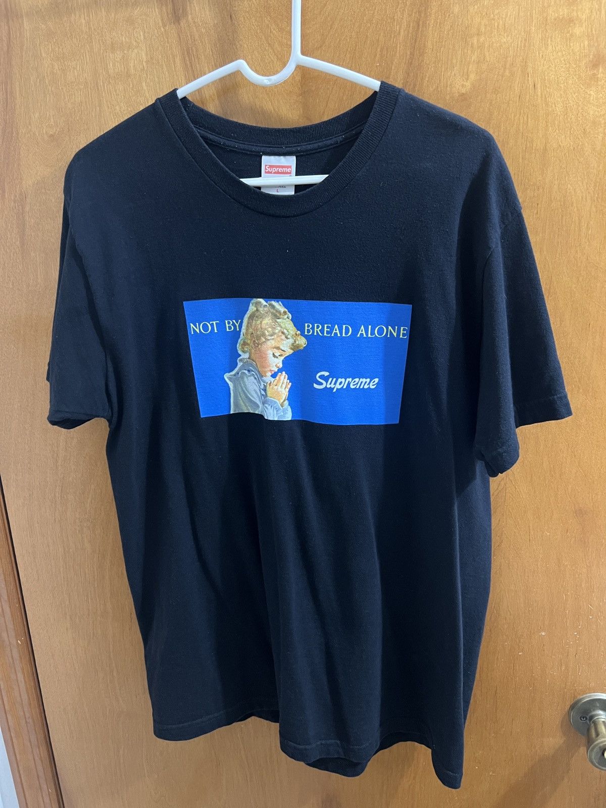 Supreme Supreme 2015 Not By Bread Alone Tee Size US L / EU 52-54 / 3 - 1 Thumbnail