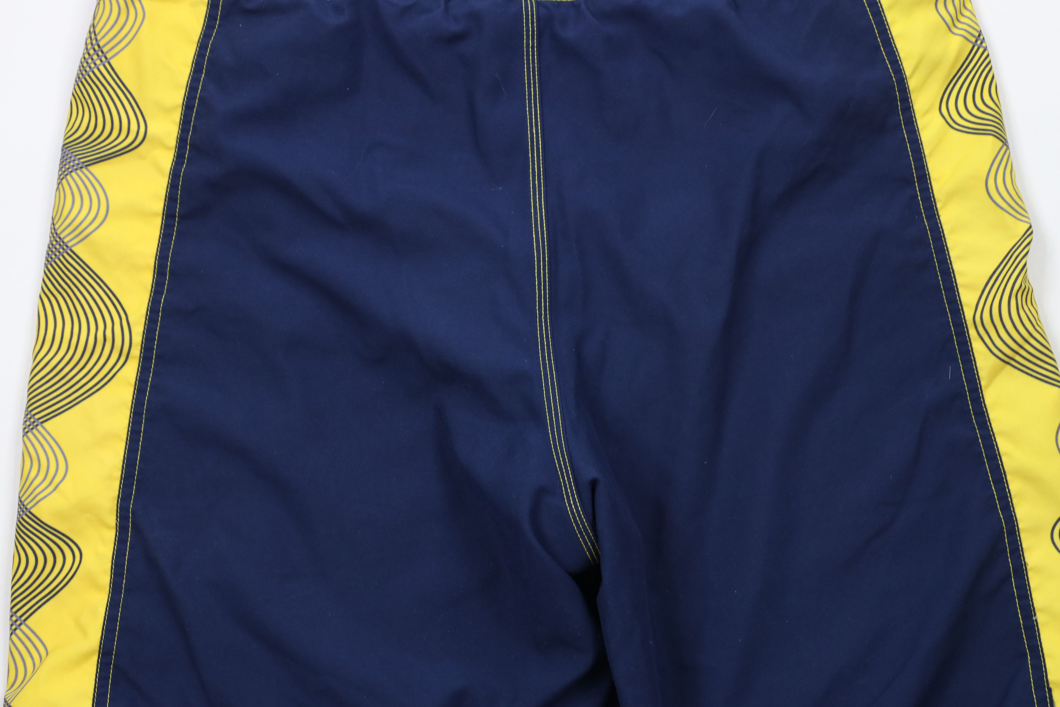 Nike × Vintage Vintage Nike Mini Swoosh Abstract Lined Shorts Swim Trunks Size US 32 / EU 48 - 13 Thumbnail