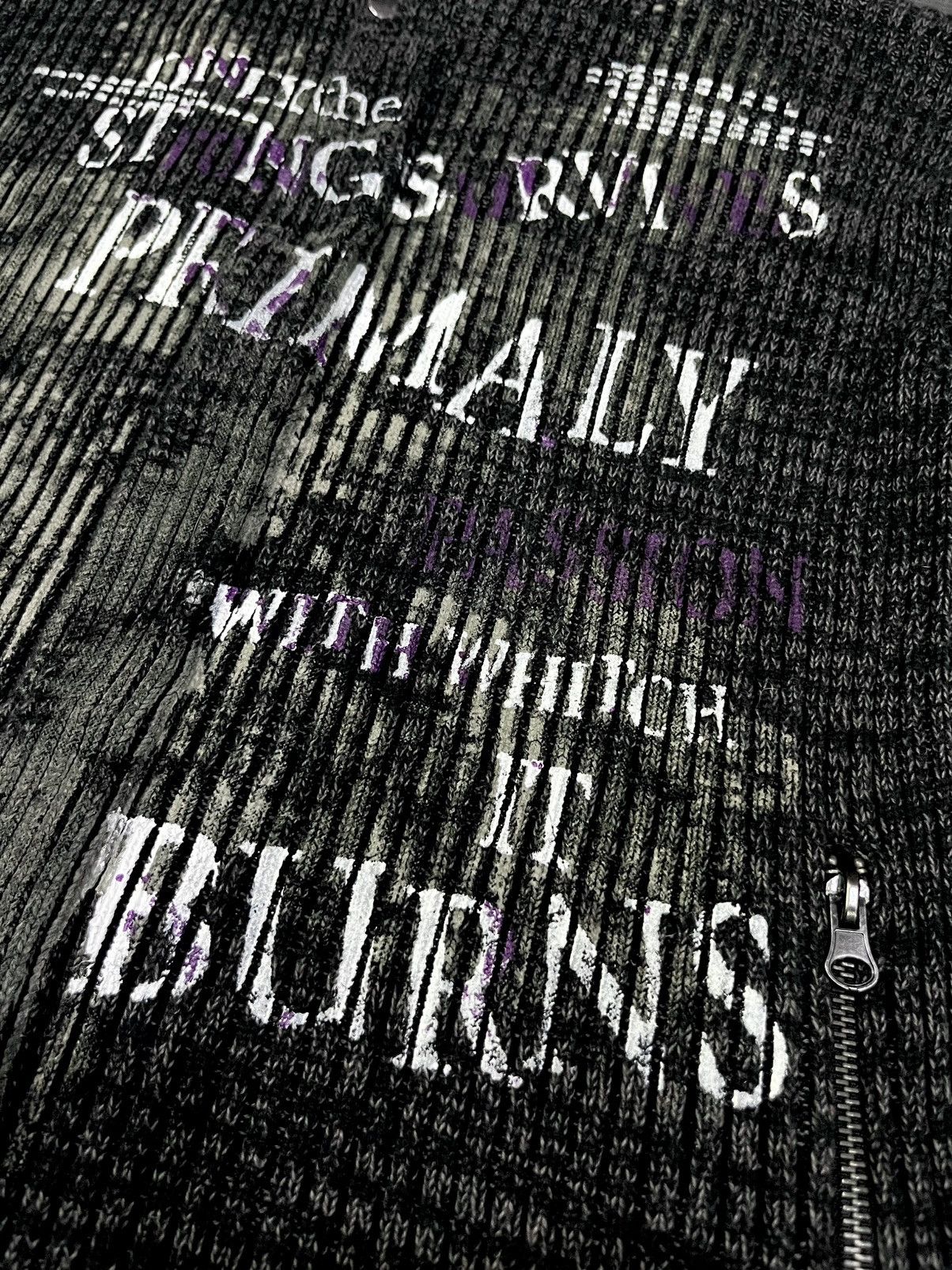 In The Attic INTHE ATTIC CHANGEABI DESIGN Poem Seditionaries Fur Hoodie💥 Size US M / EU 48-50 / 2 - 4 Thumbnail