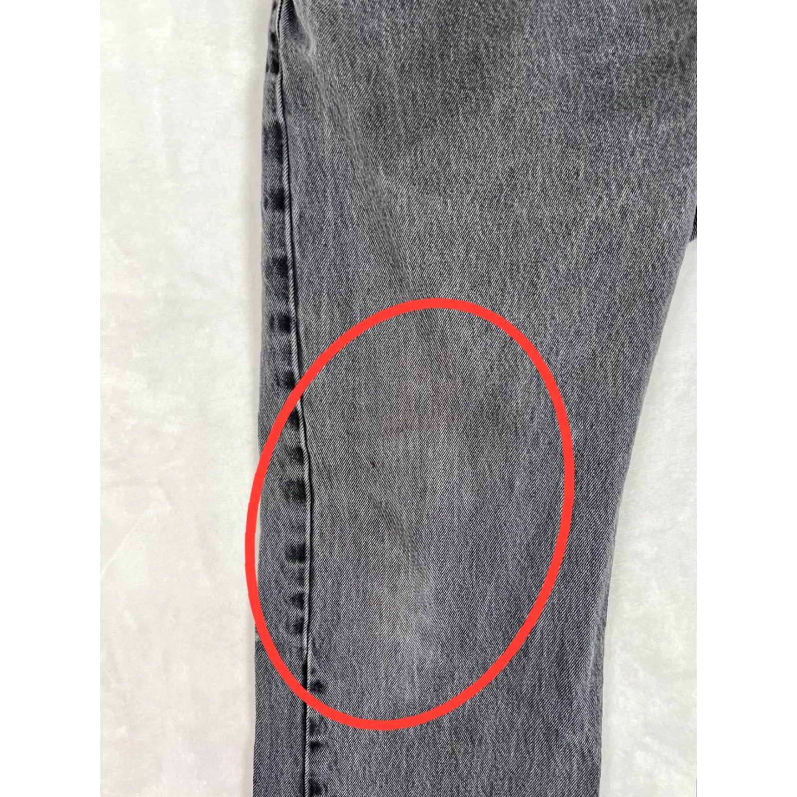 Levi's Levi’s 501 Jeans Size 38x30 Gray Vintage 90s Grunge Denim Straight Regular Men 5-Pocket Distressed USA Size US 38 / EU 54 - 2 Thumbnail