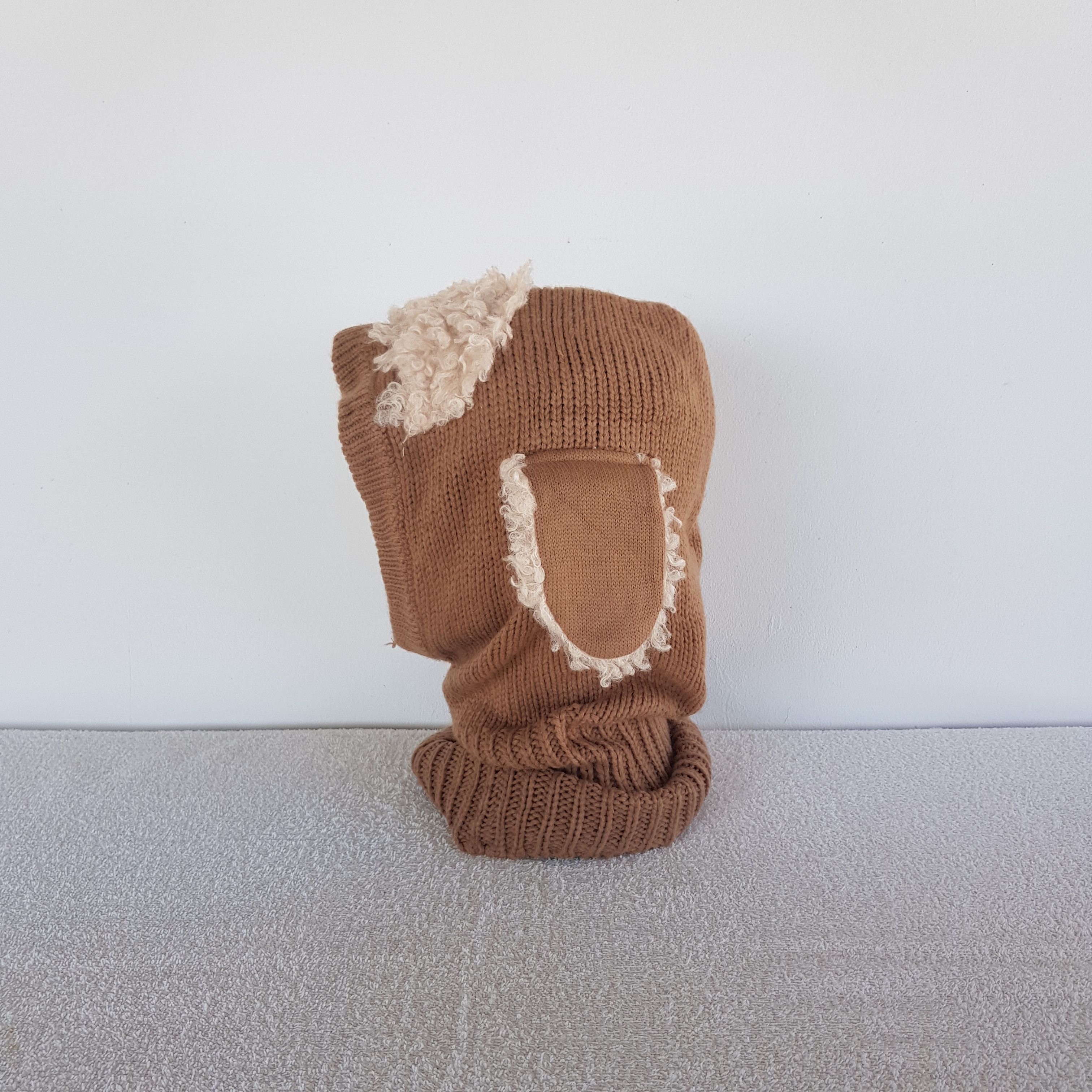Japanese Brand Vintage Sheep Beanie Japanese Snow Caps Earflap Hats Size ONE SIZE - 4 Thumbnail