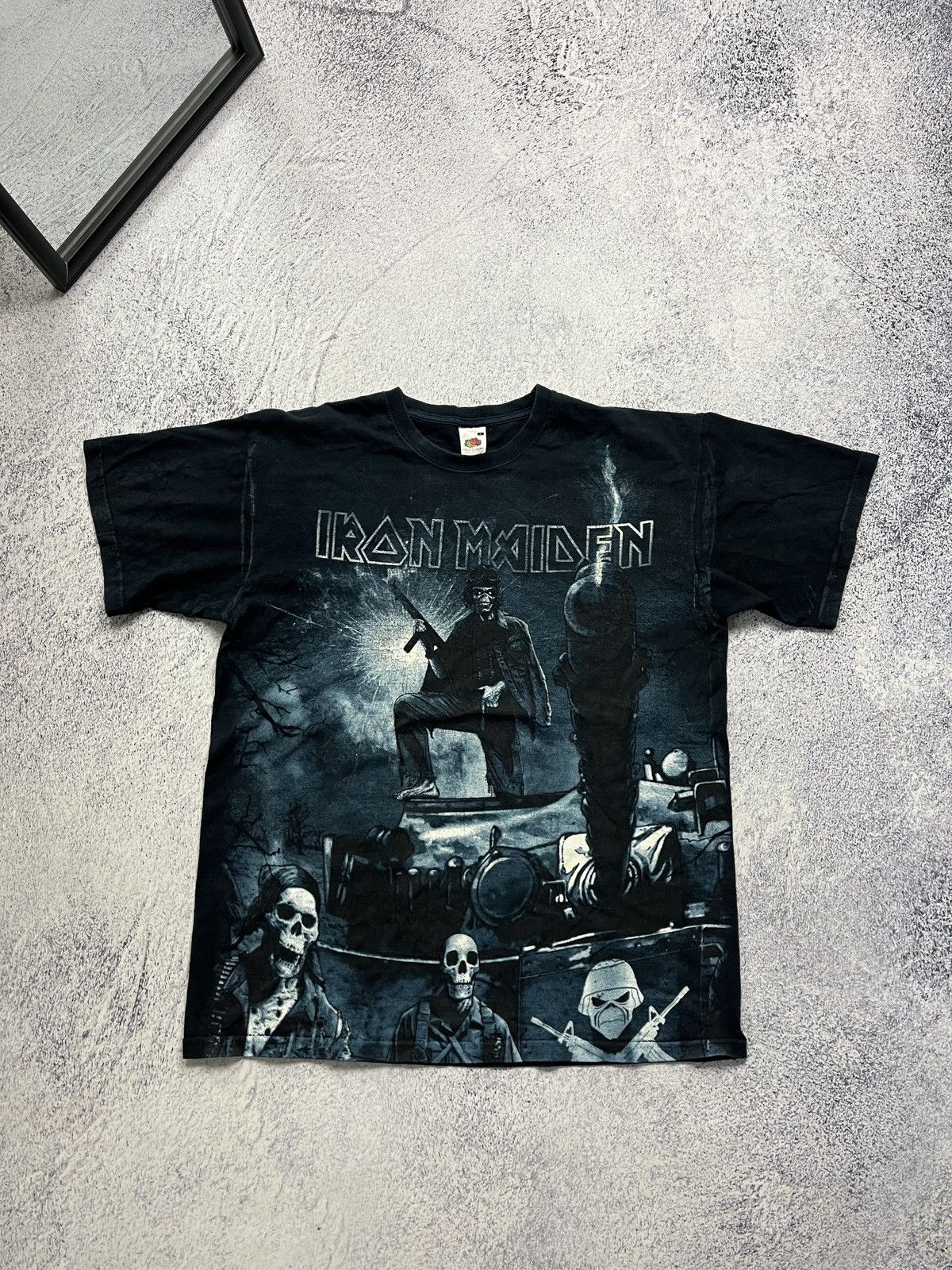 Band Tees Vintage Iron Maiden A Matter Of Life And Death T-Shirt Size US L / EU 52-54 / 3 - 1 Thumbnail