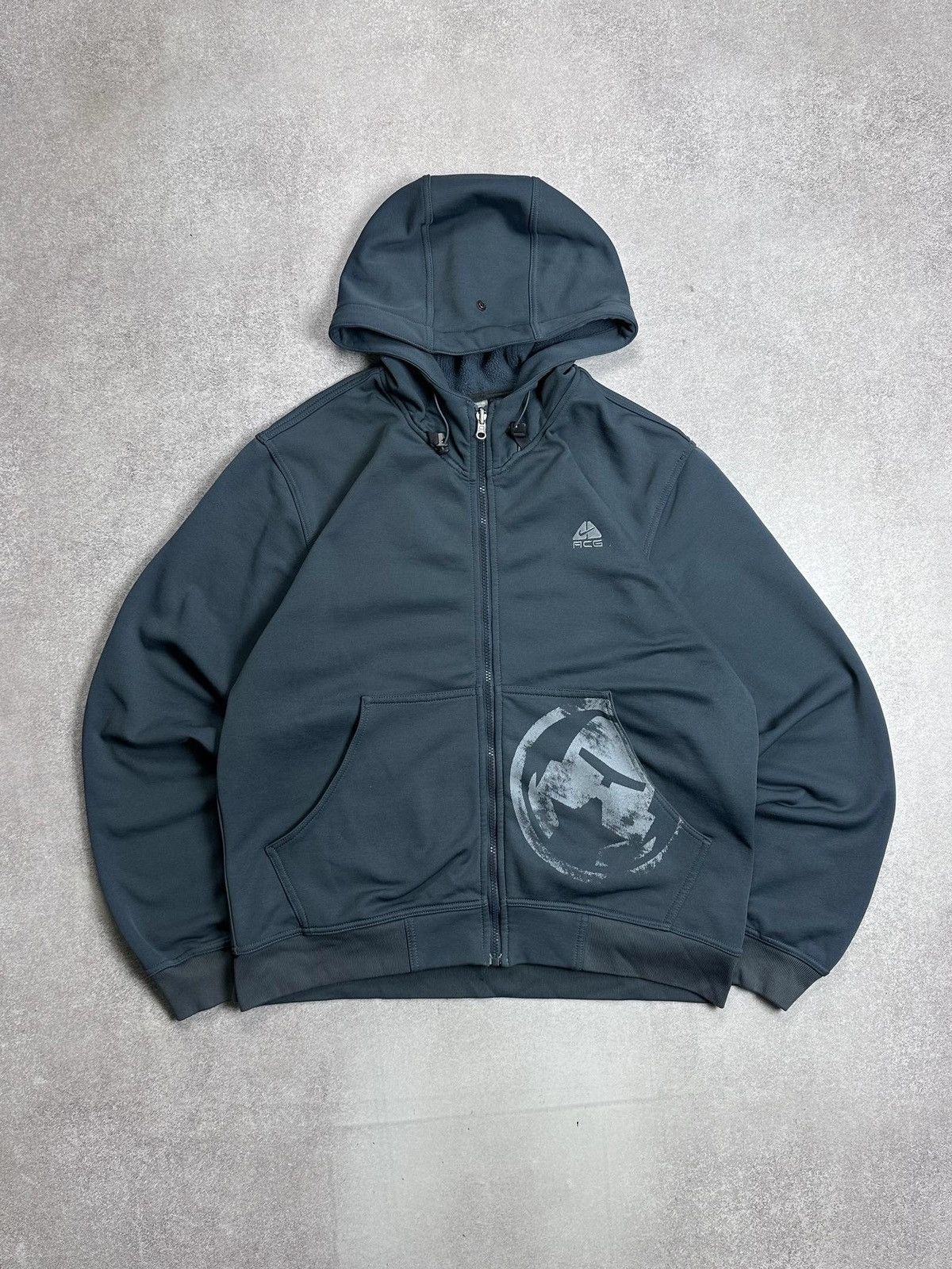 Nike ACG Vintage Nike ACG Softshell Zip Boxy Jacket Rare M Size US M / EU 48-50 / 2 - 1 Thumbnail