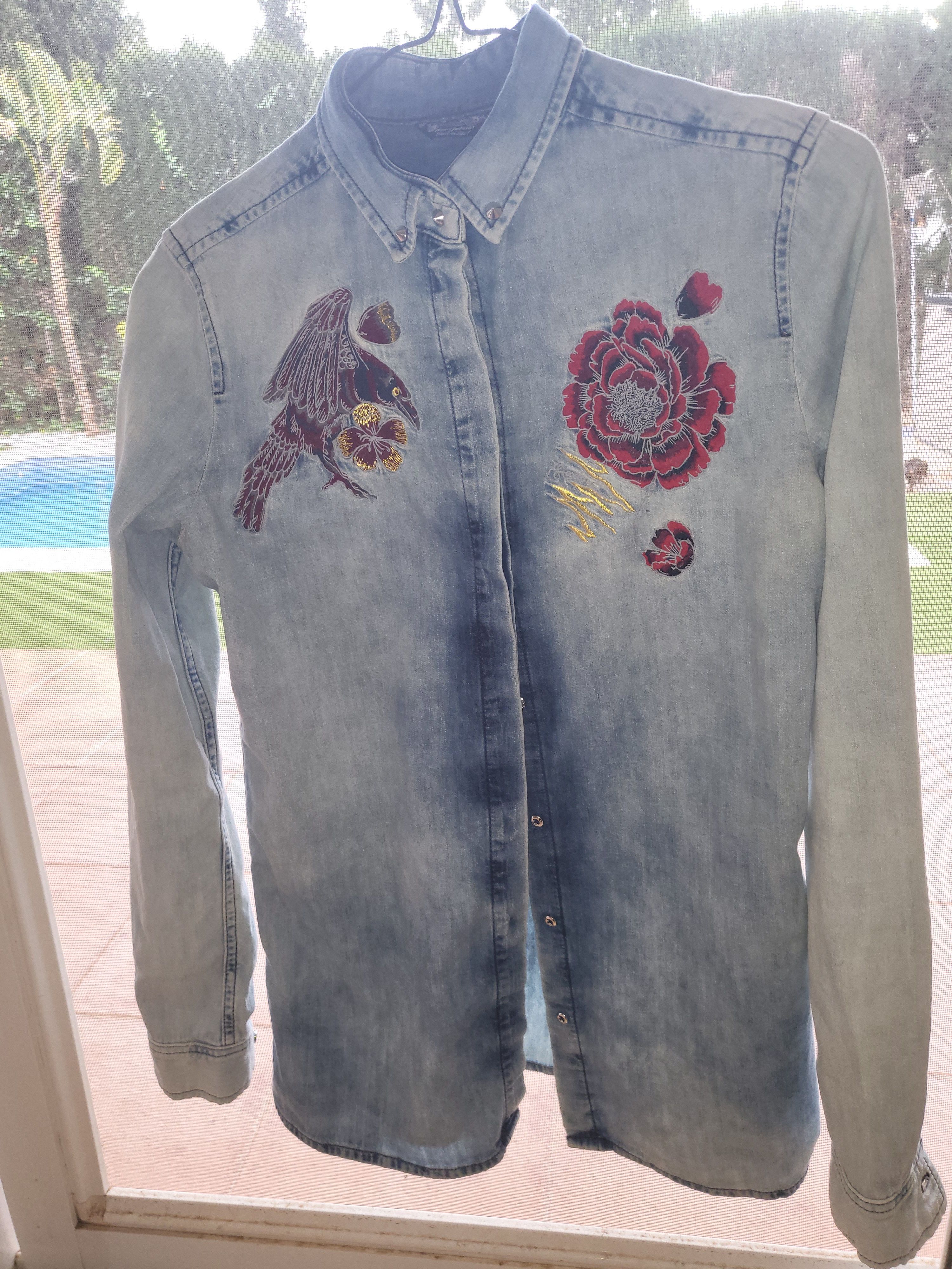 Diesel Vintage jeans blouse Size S / US 4 / IT 40 - 6 Thumbnail