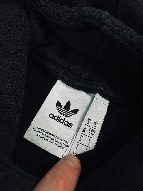 Adidas Adidas logo hoodie black S Size US S / EU 44-46 / 1 - 4 Thumbnail