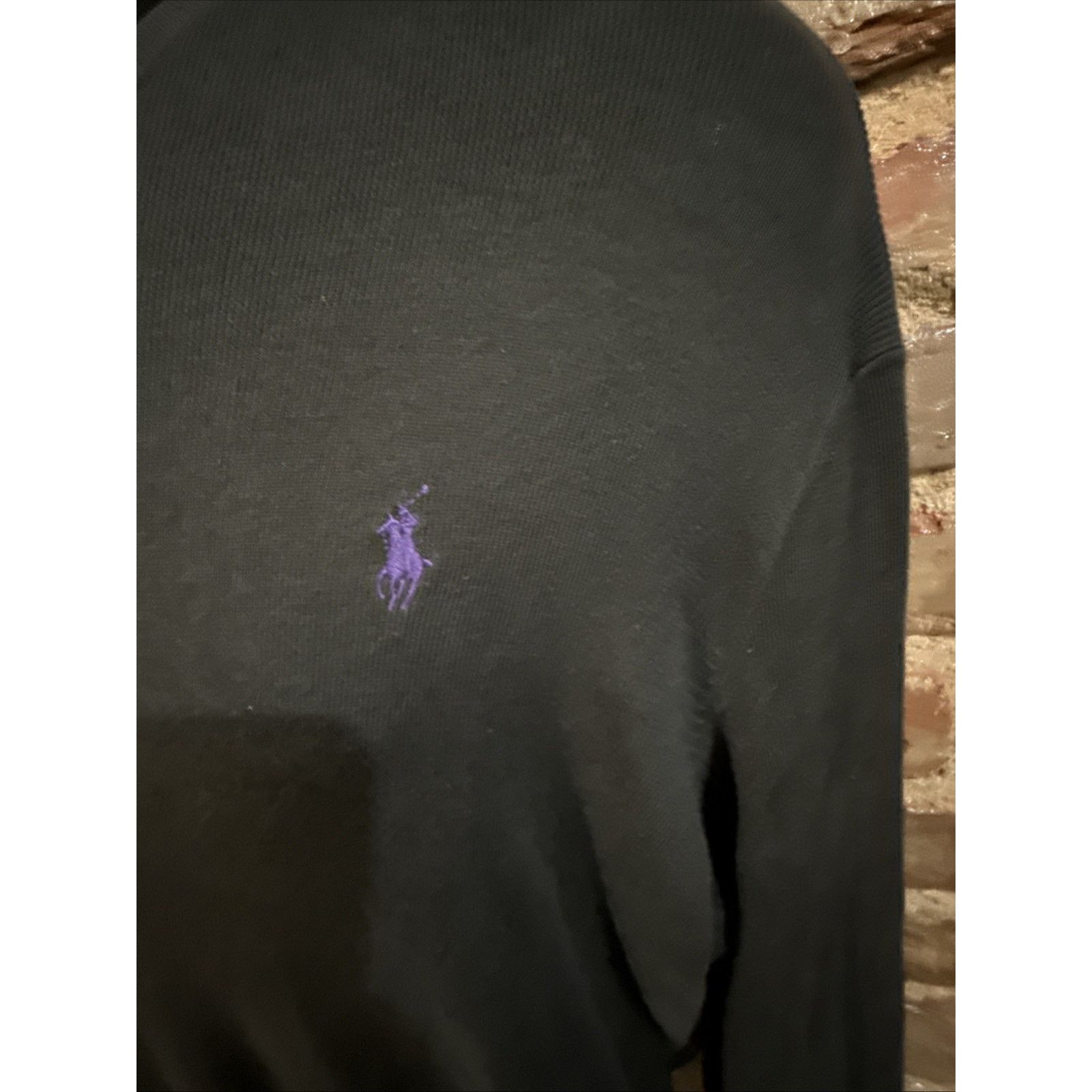 Ralph Lauren Polo Ralph Lauren Sweater Mens M Black Pima Cotton V-Neck Size US M / EU 48-50 / 2 - 4 Thumbnail